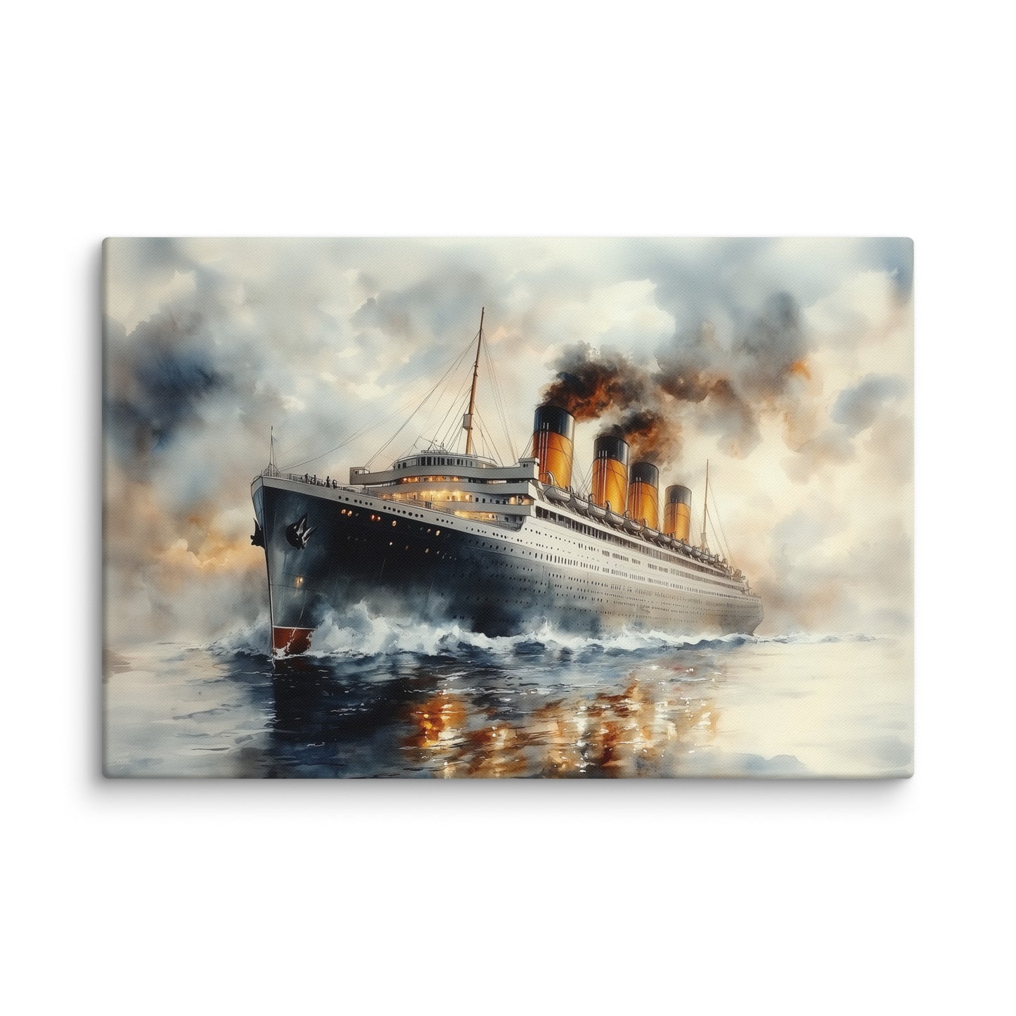Tableau Paquebot : Majesté Océanique Affiches, reproductions et œuvres graphiques Art Virtuoso XL