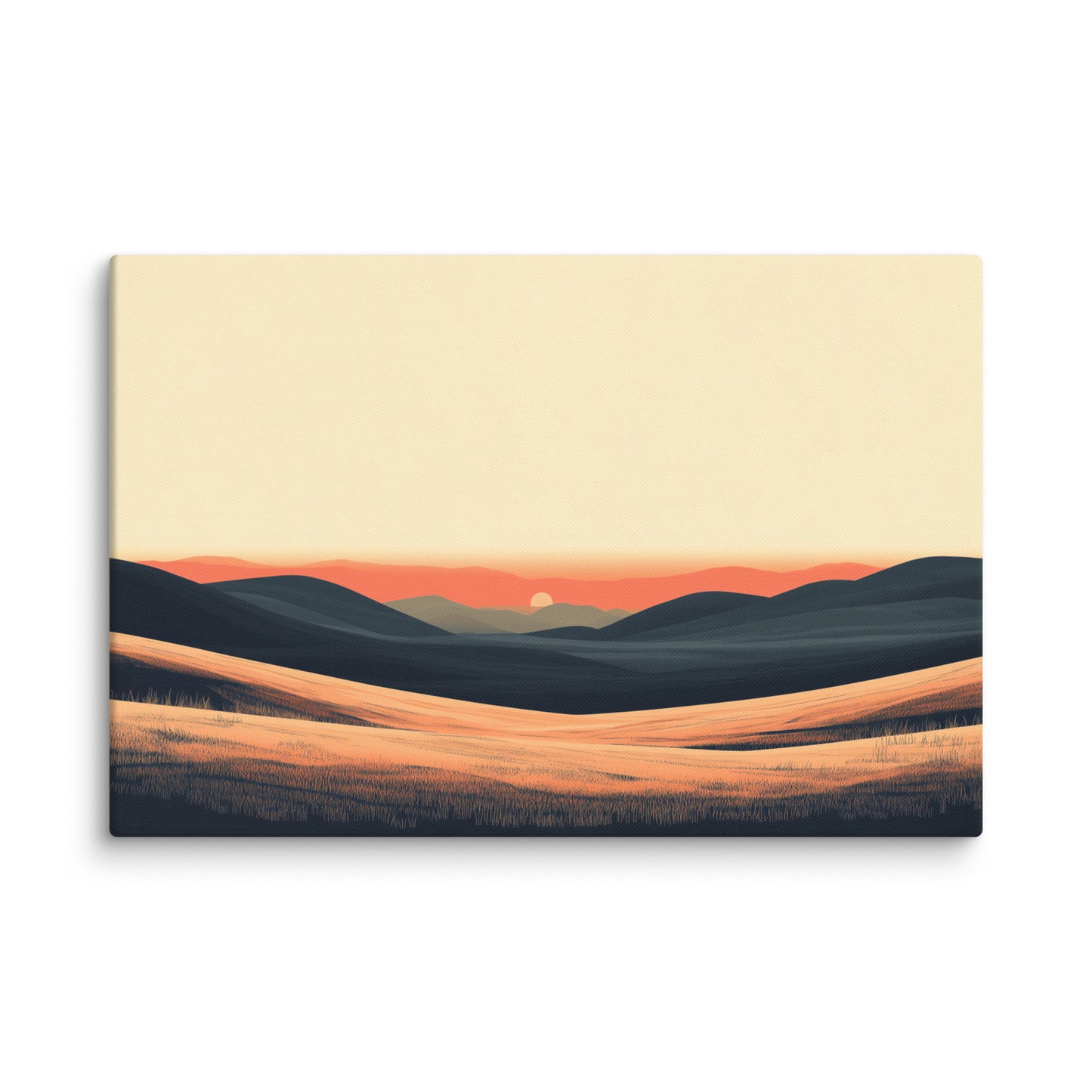 Grand Tableau Salon Design : Vers l'Horizon Affiches, reproductions et œuvres graphiques Art Virtuoso XL