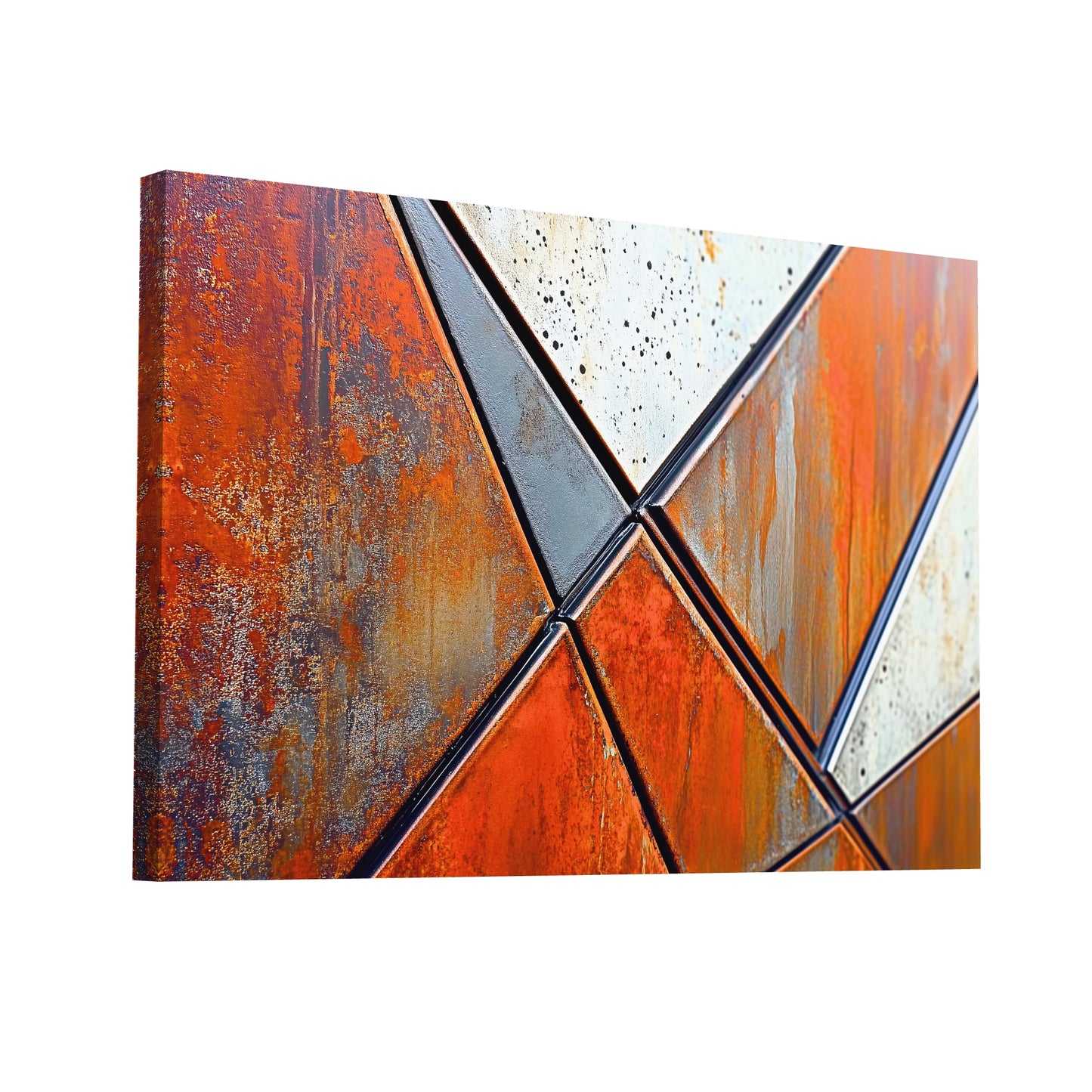 Product Hero 3D WebP Tableau Chambre Industrielle Chic - Art Virtuoso