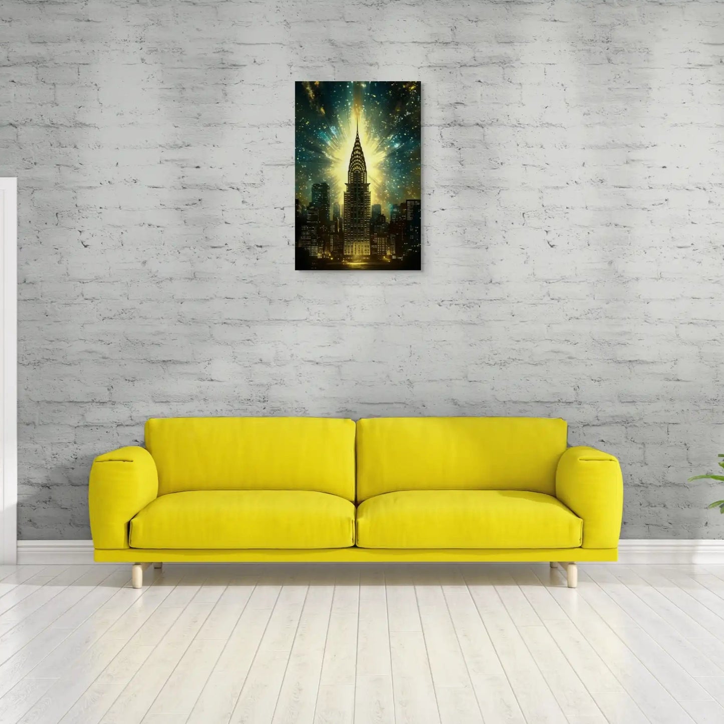 Tableau Chrysler Building - Art Deco Affiches, reproductions et œuvres graphiques Art Virtuoso