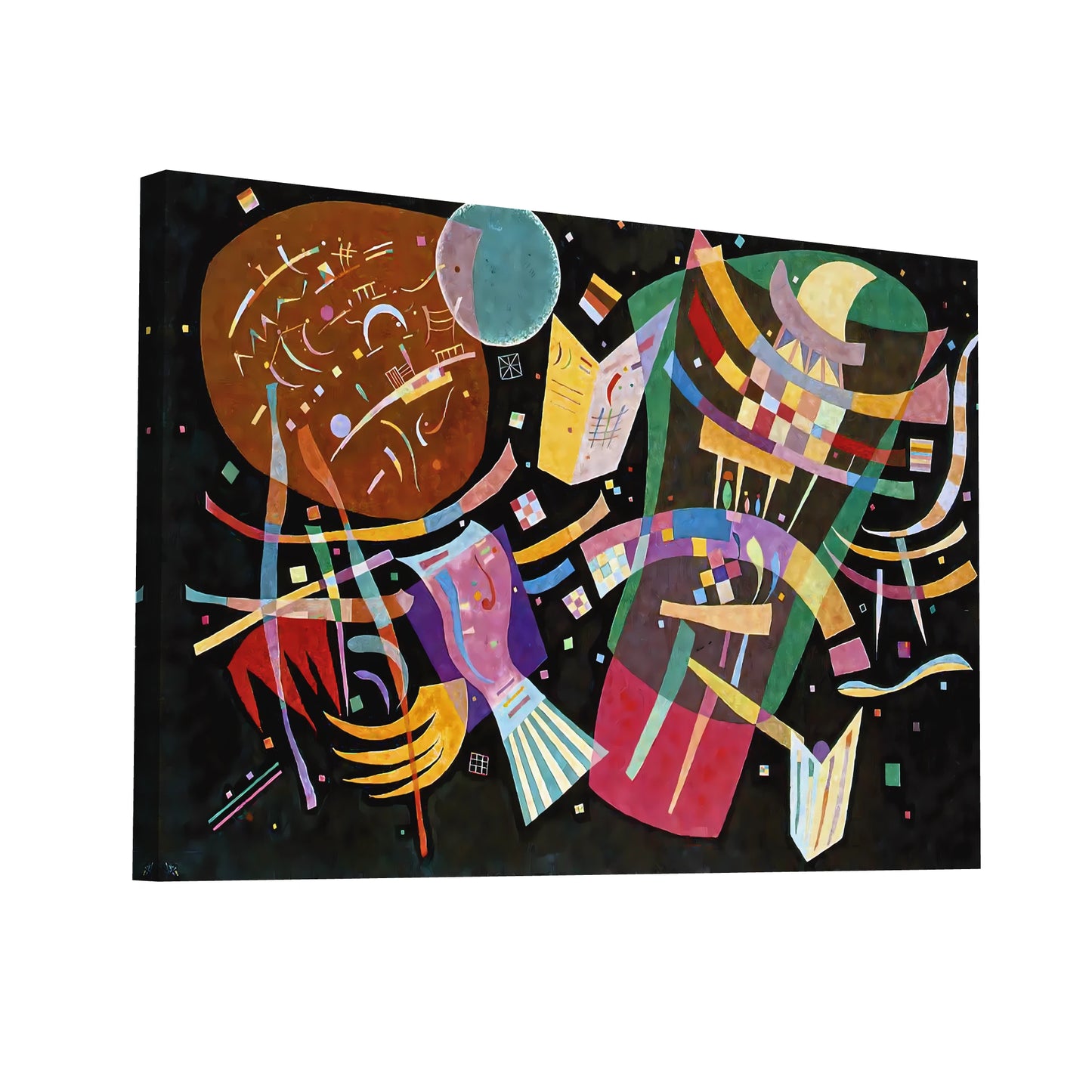 Product Hero 3D WebP Composition X - Vassily Kandinsky - Art Virtuoso