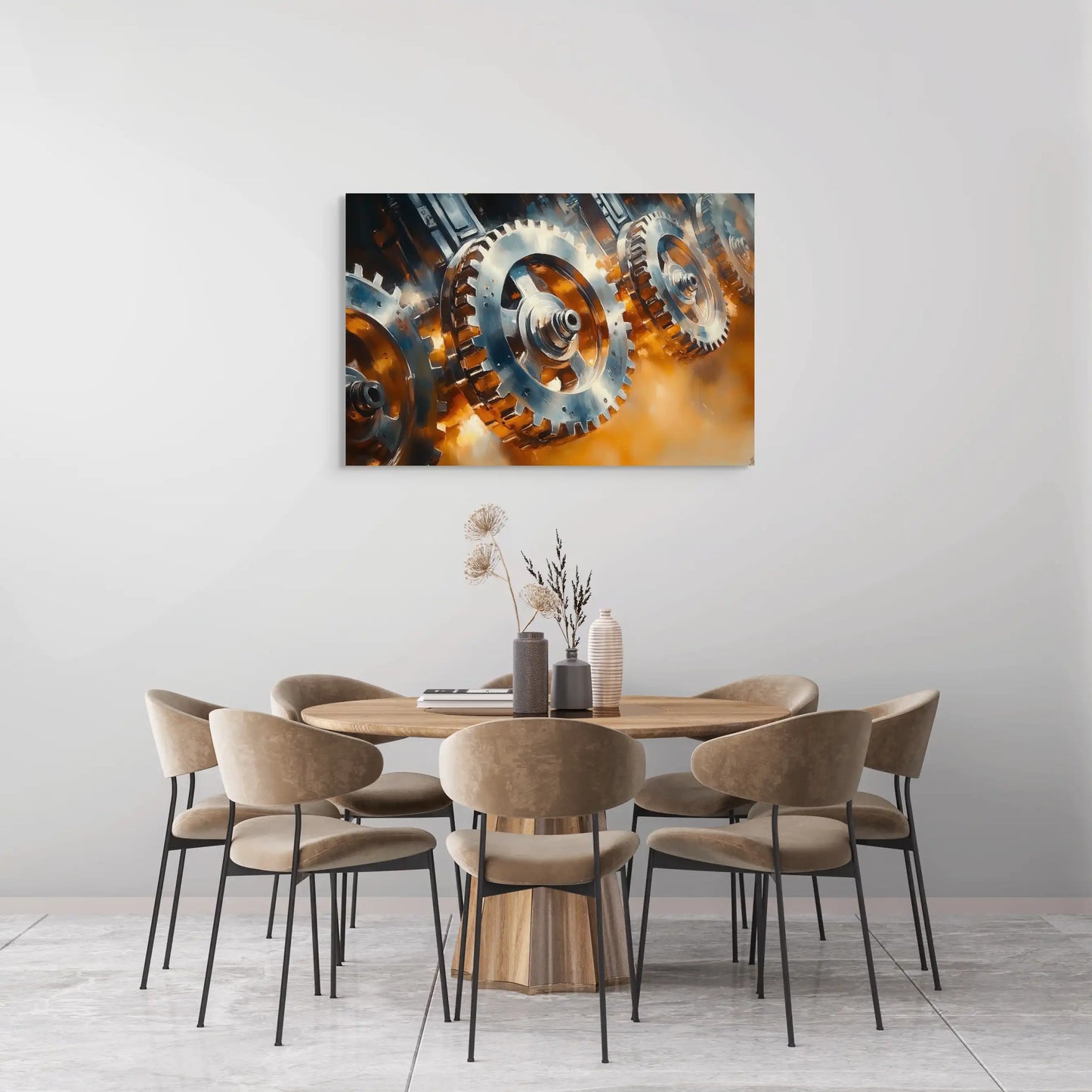 Deco Salon Indus sur Toile Affiches, reproductions et œuvres graphiques Art Virtuoso