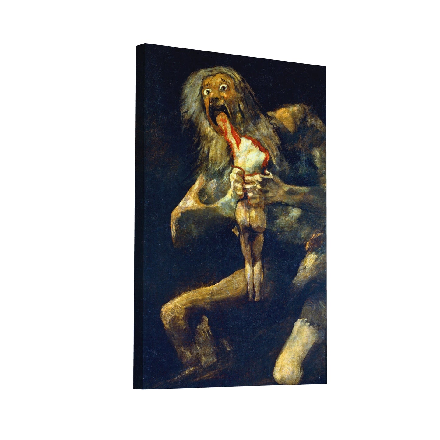 Product Hero 3D WebP Francisco de Goya - Saturne dévorant un de ses fils - Art Virtuoso