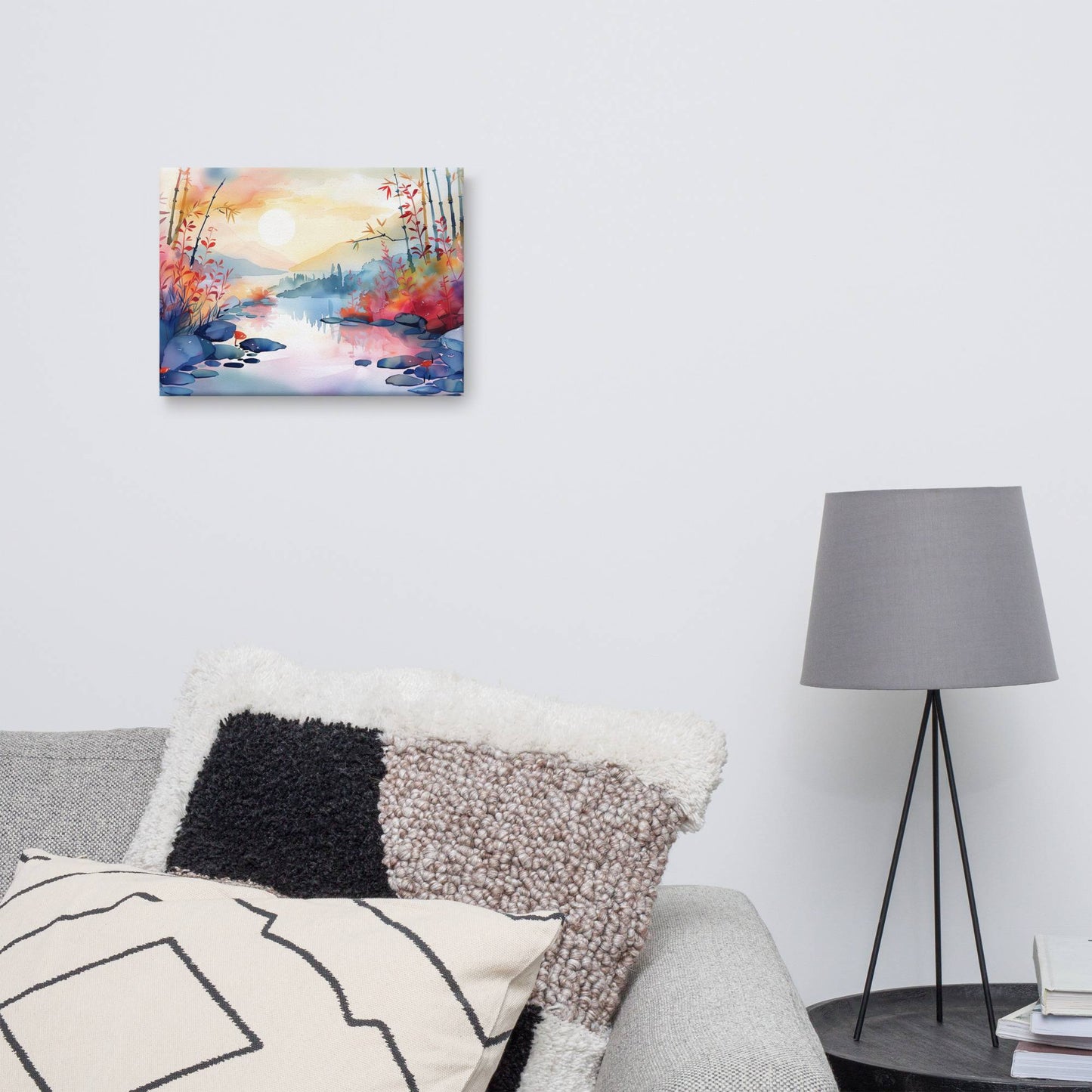 Tableau Zen Aquarelle Affiches, reproductions et œuvres graphiques Art Virtuoso