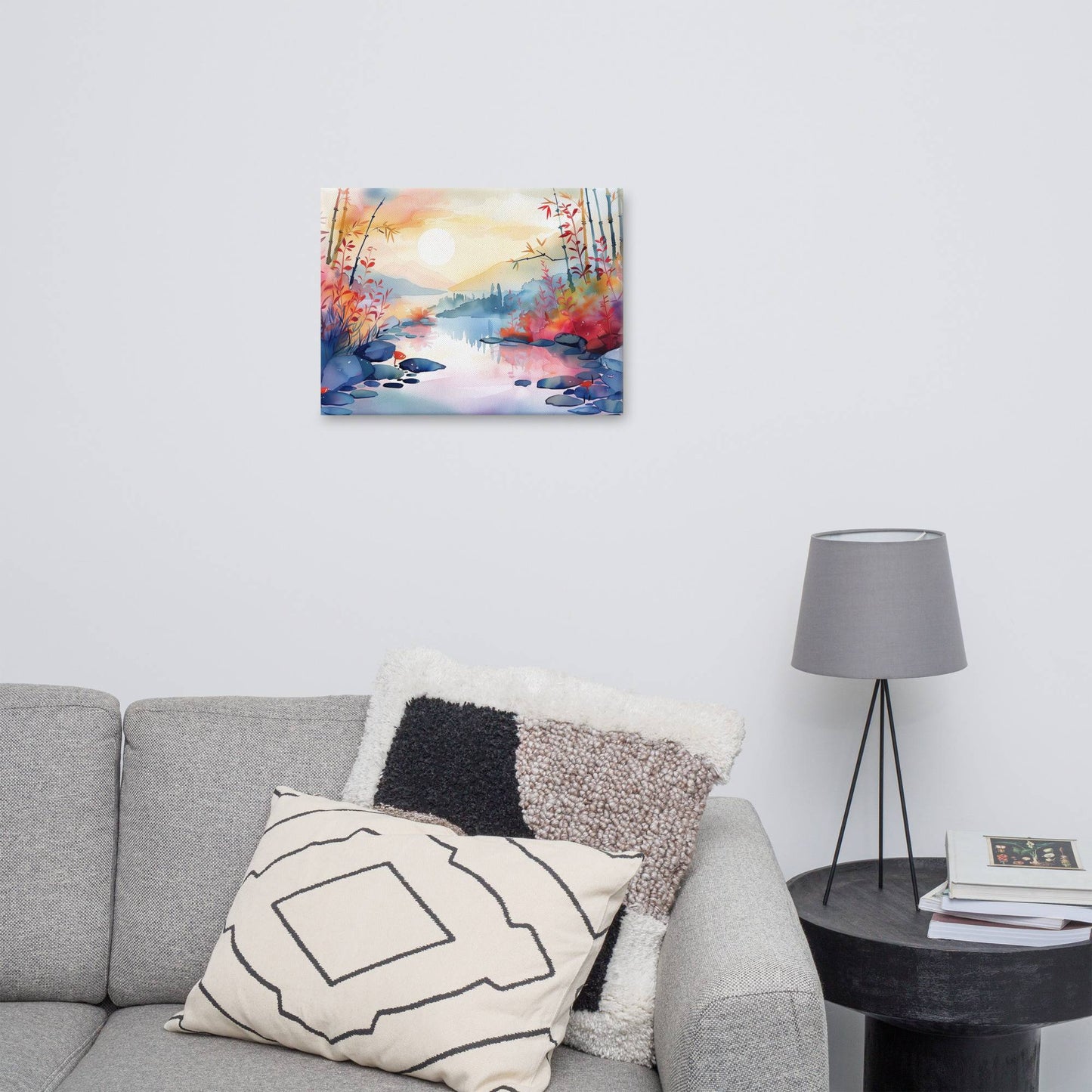 Tableau Zen Aquarelle Affiches, reproductions et œuvres graphiques Art Virtuoso