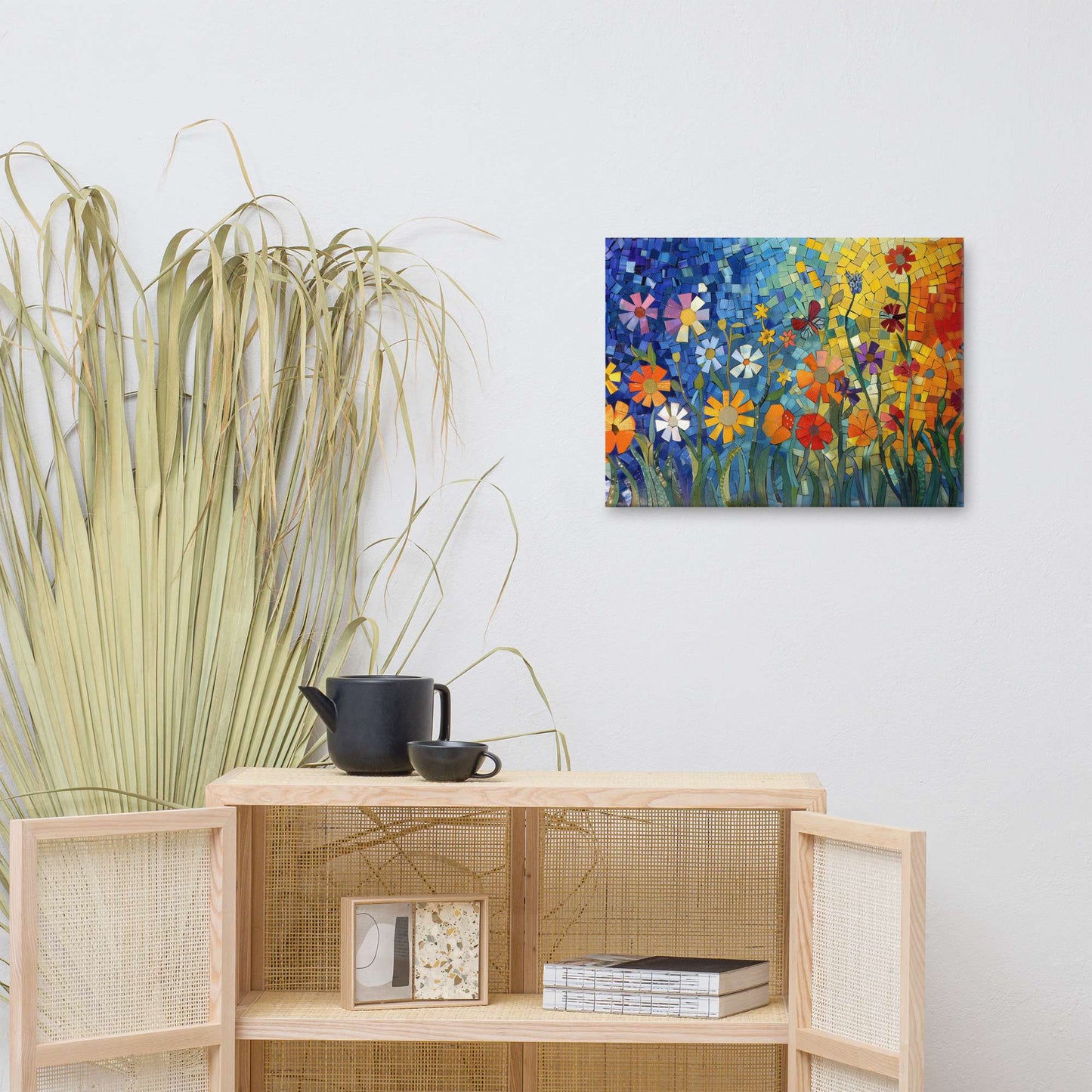 Peinture - Fresque Fleurs Art Virtuoso