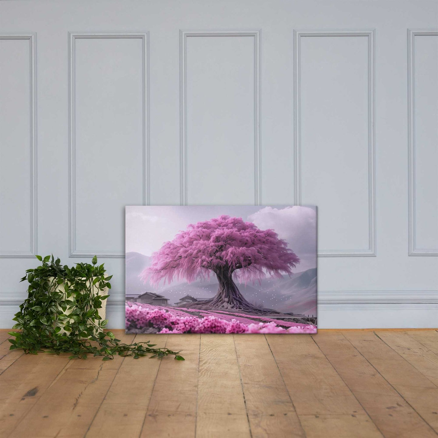Tableau Cerisier Japonais Majestueux Art Virtuoso