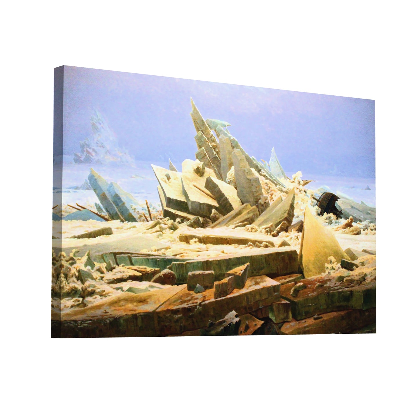 Product Hero 3D WebP Caspar David Friedrich - La mer de glace - Art Virtuoso