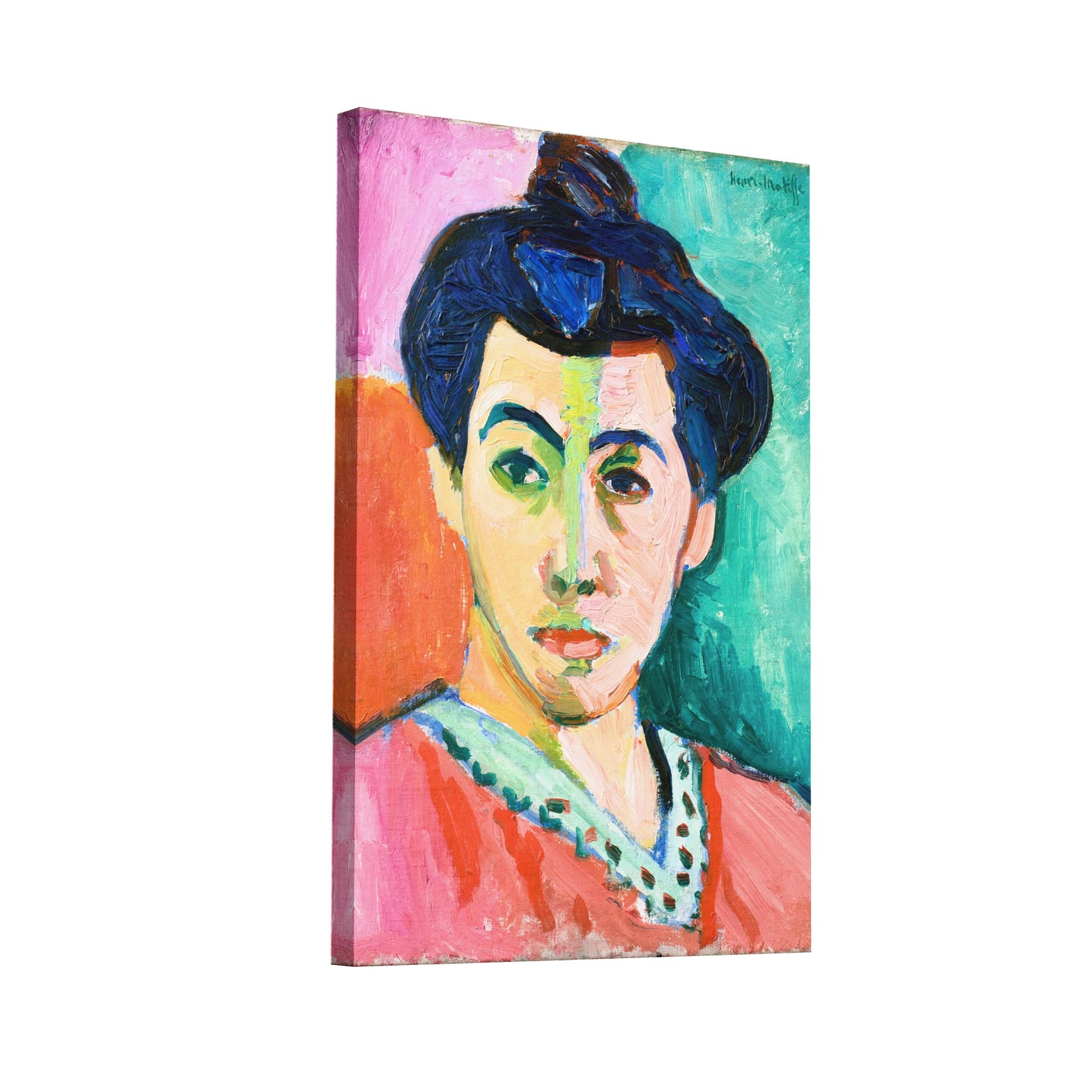 Product Hero 3D WebP La Raie verte - Portrait de Madame Matisse - Art Virtuoso