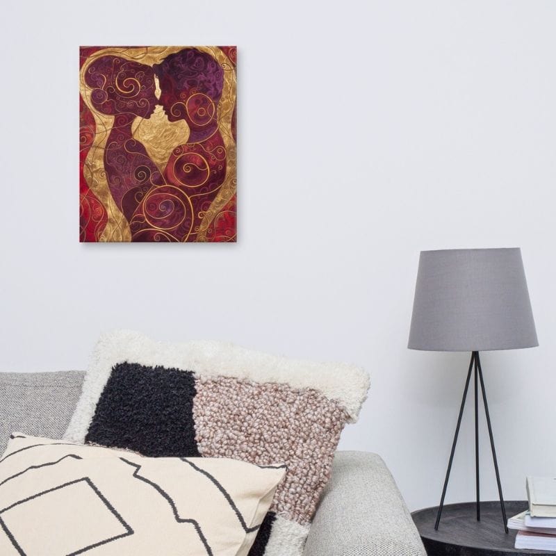 Peinture Amour Interdit - Roméo & Juliette Art Virtuoso