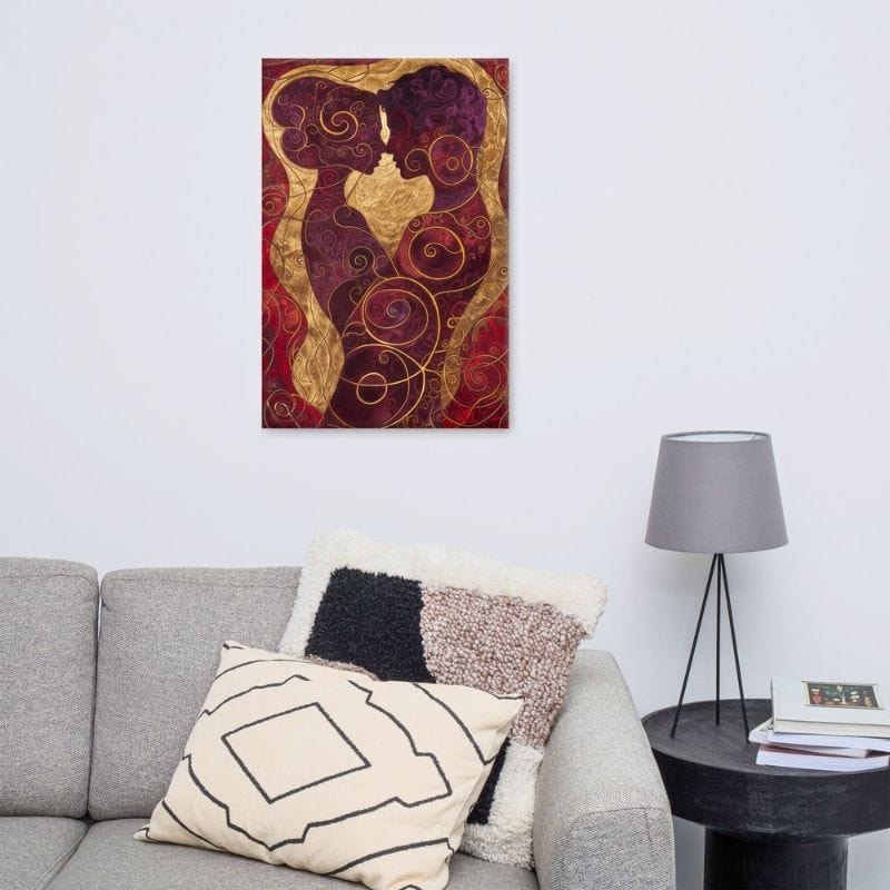 Peinture Amour Interdit - Roméo & Juliette Art Virtuoso