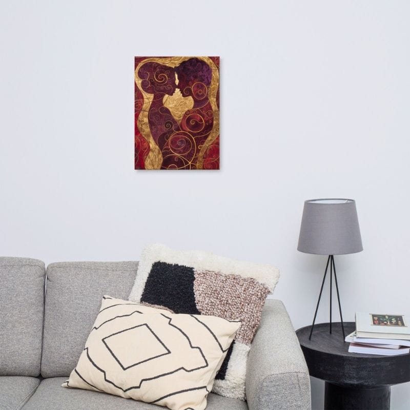 Peinture Amour Interdit - Roméo & Juliette Art Virtuoso