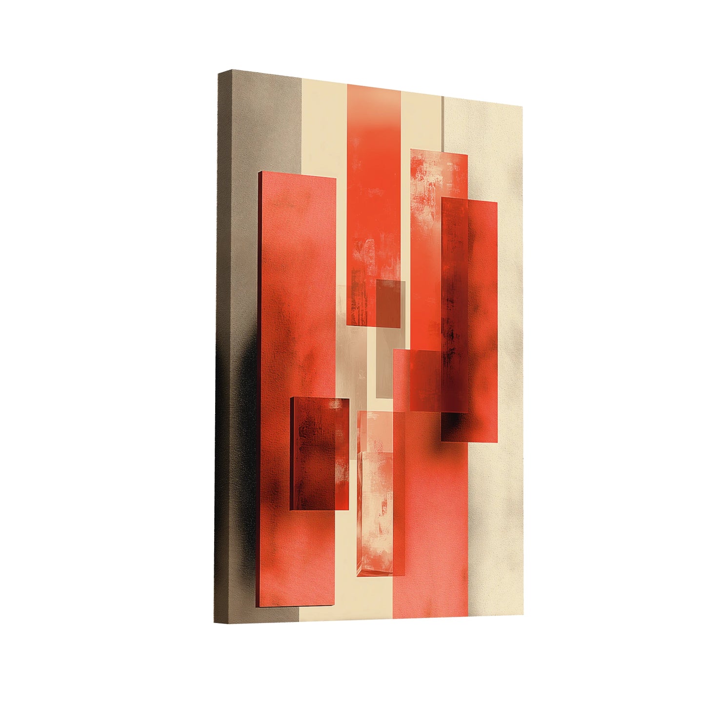 Product Hero 3D WebP Peinture Fusion Terracotta – Architecture en suspens - Art Virtuoso