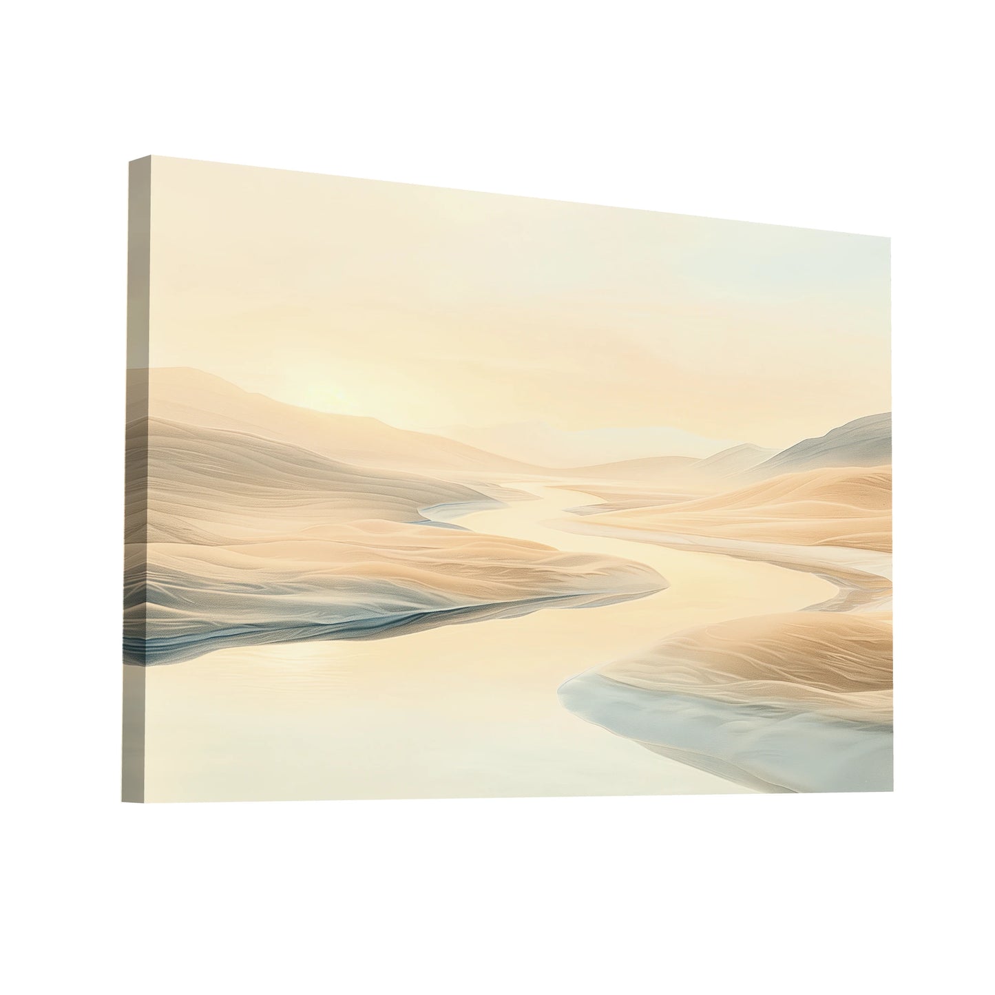 Product Hero 3D WebP Peinture Minimaliste Paysage - Art Virtuoso