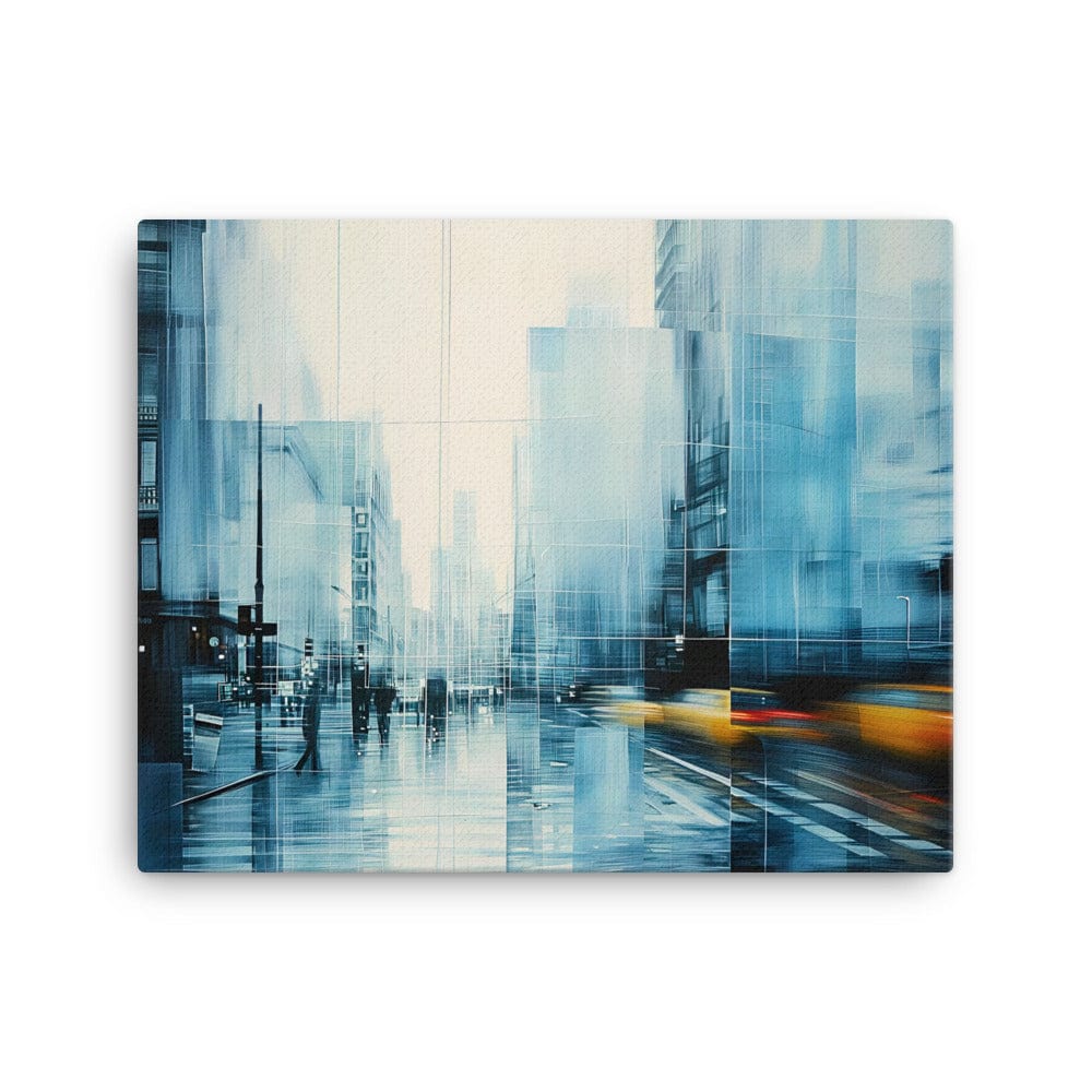 Peinture New York Abstrait - Ode à la Métropole Affiches, reproductions et œuvres graphiques Art Virtuoso M