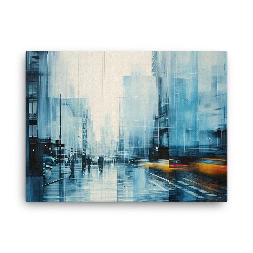 Peinture New York Abstrait - Ode à la Métropole Affiches, reproductions et œuvres graphiques Art Virtuoso L
