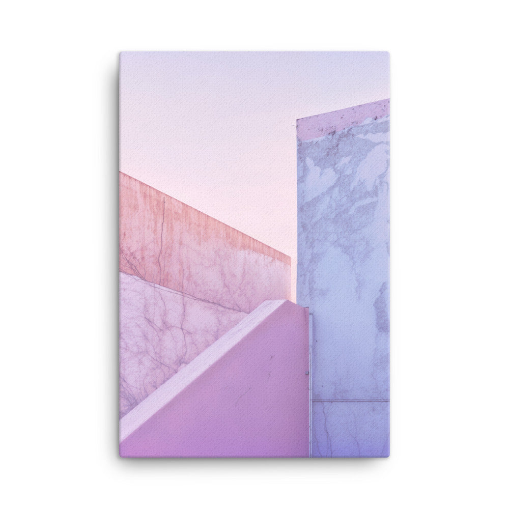 Tableau Abstrait Vertical Pastel Art Virtuoso XL