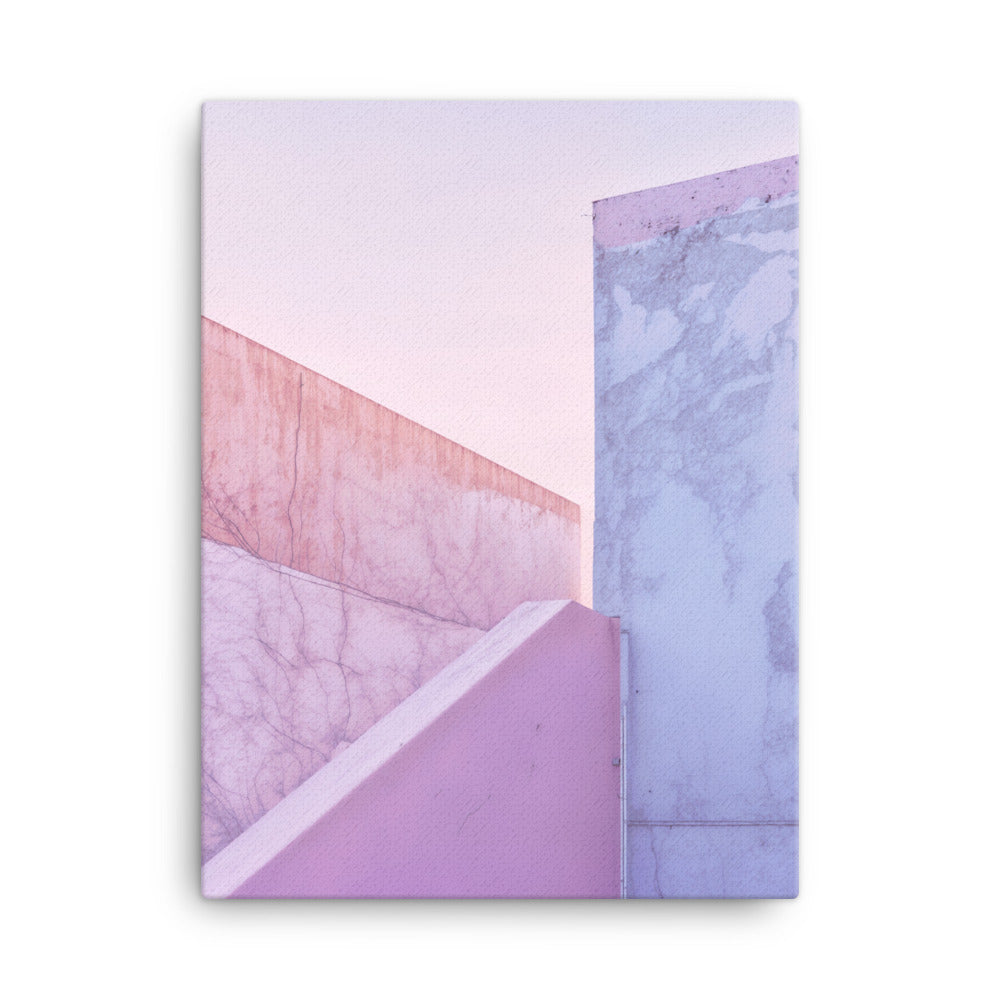 Tableau Abstrait Vertical Pastel Art Virtuoso L