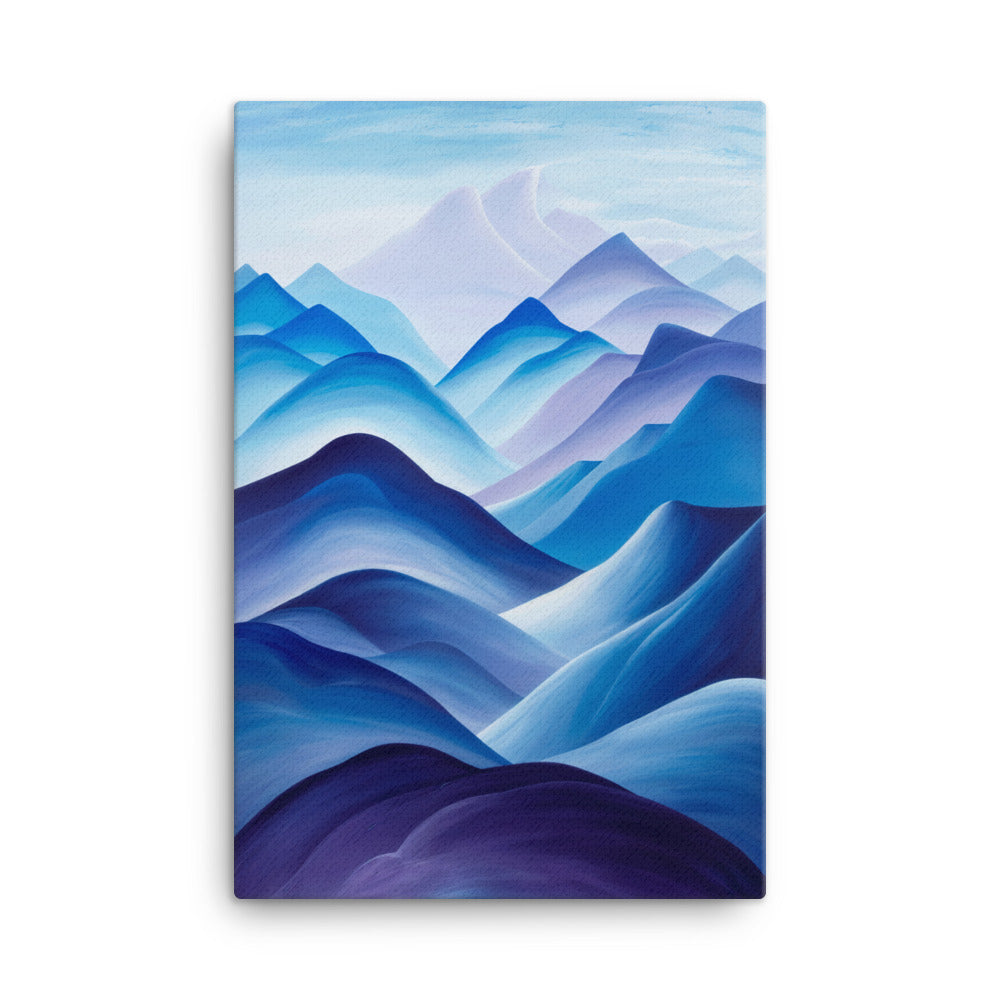 Peinture Paysage Abstrait Montagne Art Virtuoso XL