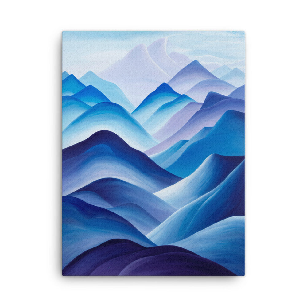 Peinture Paysage Abstrait Montagne Art Virtuoso L