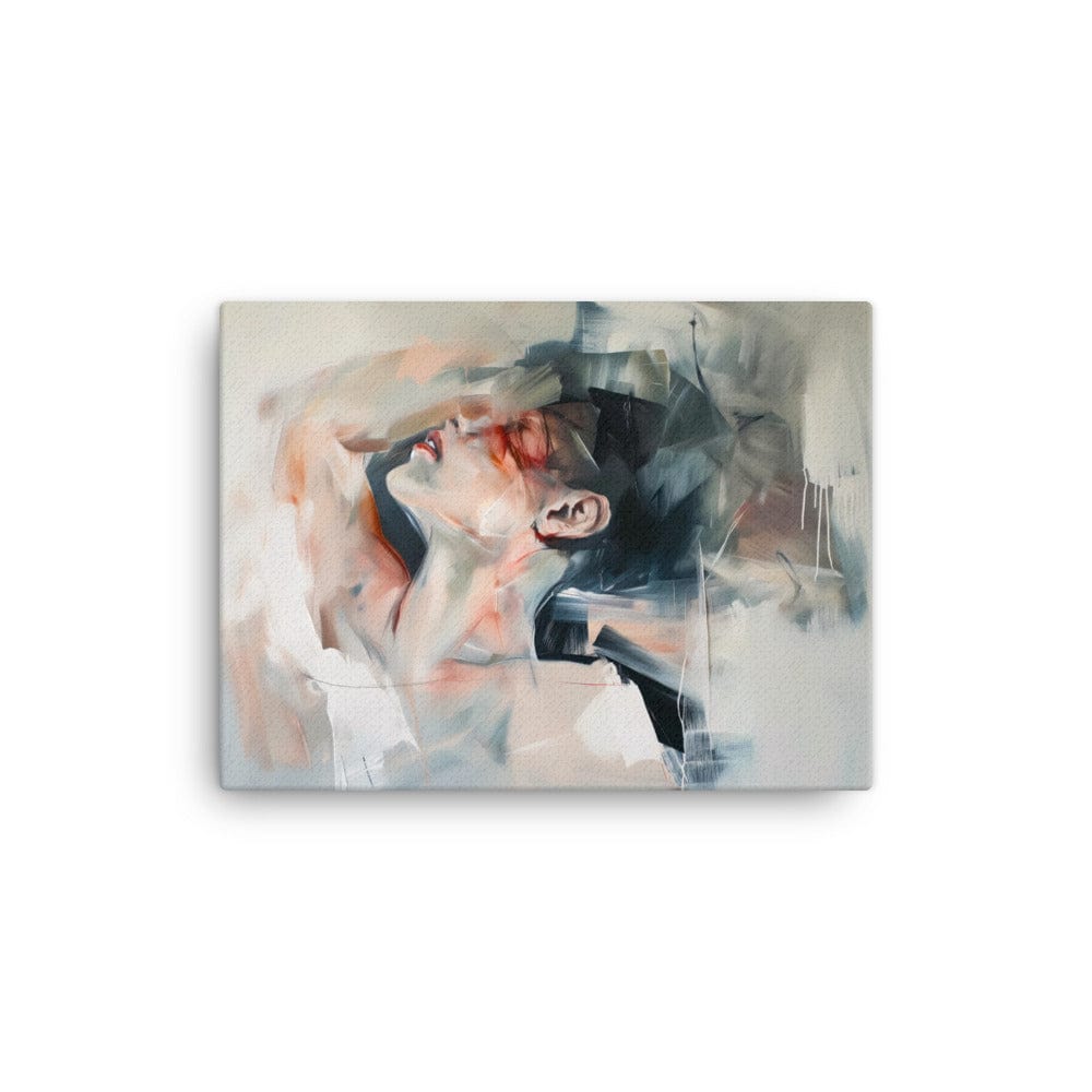 Peinture Portrait de Femme Abstrait - Ode à la Féminité Art Virtuoso S