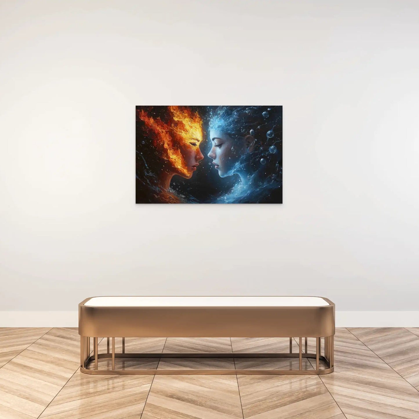 Peinture Surréaliste - Couleur de la Dualité Affiches, reproductions et œuvres graphiques Art Virtuoso