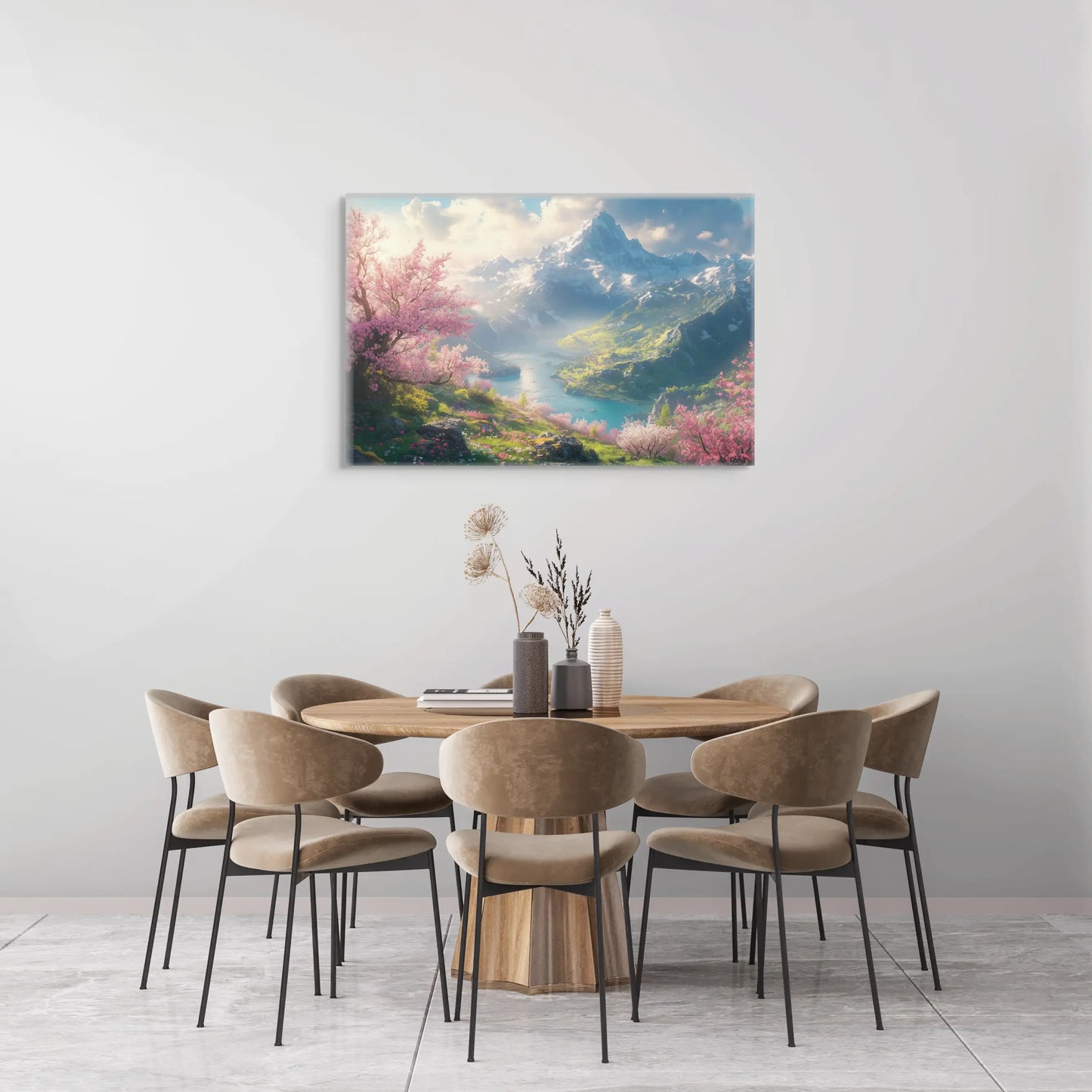 Peinture Paysage sur Toile Affiches, reproductions et œuvres graphiques Art Virtuoso