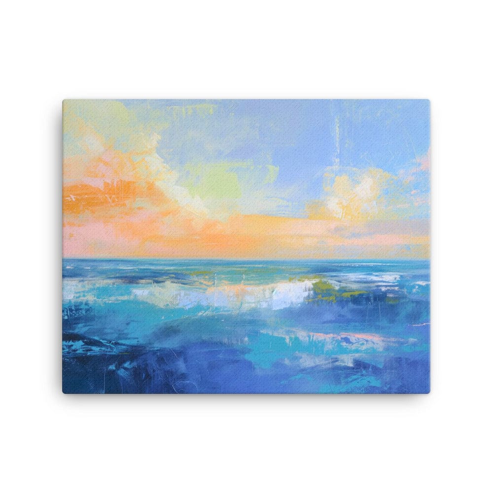 Tableau Abstrait - Mer sous Ciel ensoleillé Art Virtuoso M