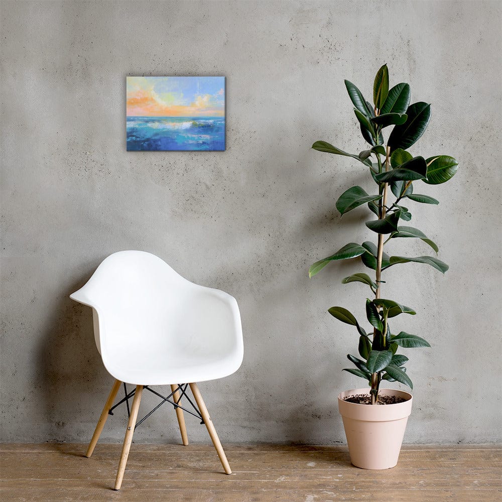 Tableau Abstrait - Mer sous Ciel ensoleillé Art Virtuoso