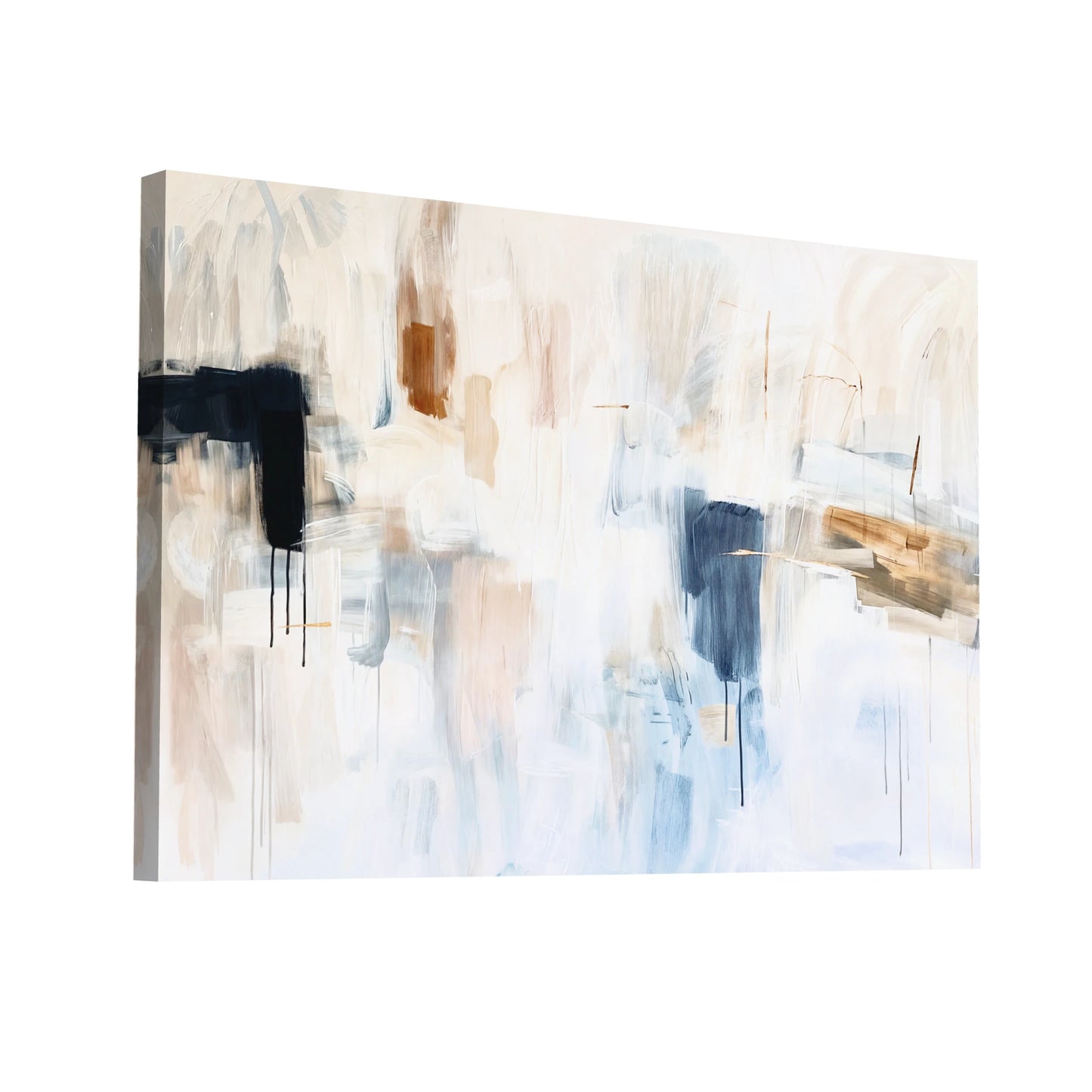 Product Hero 3D WebP Tableau Abstrait Scandinave - Art Virtuoso