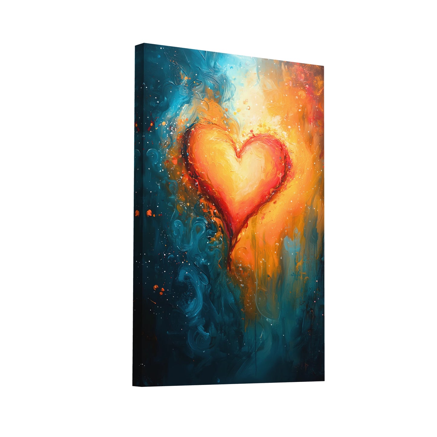 Product Hero 3D WebP Tableau Acrylique Romantique - Art Virtuoso