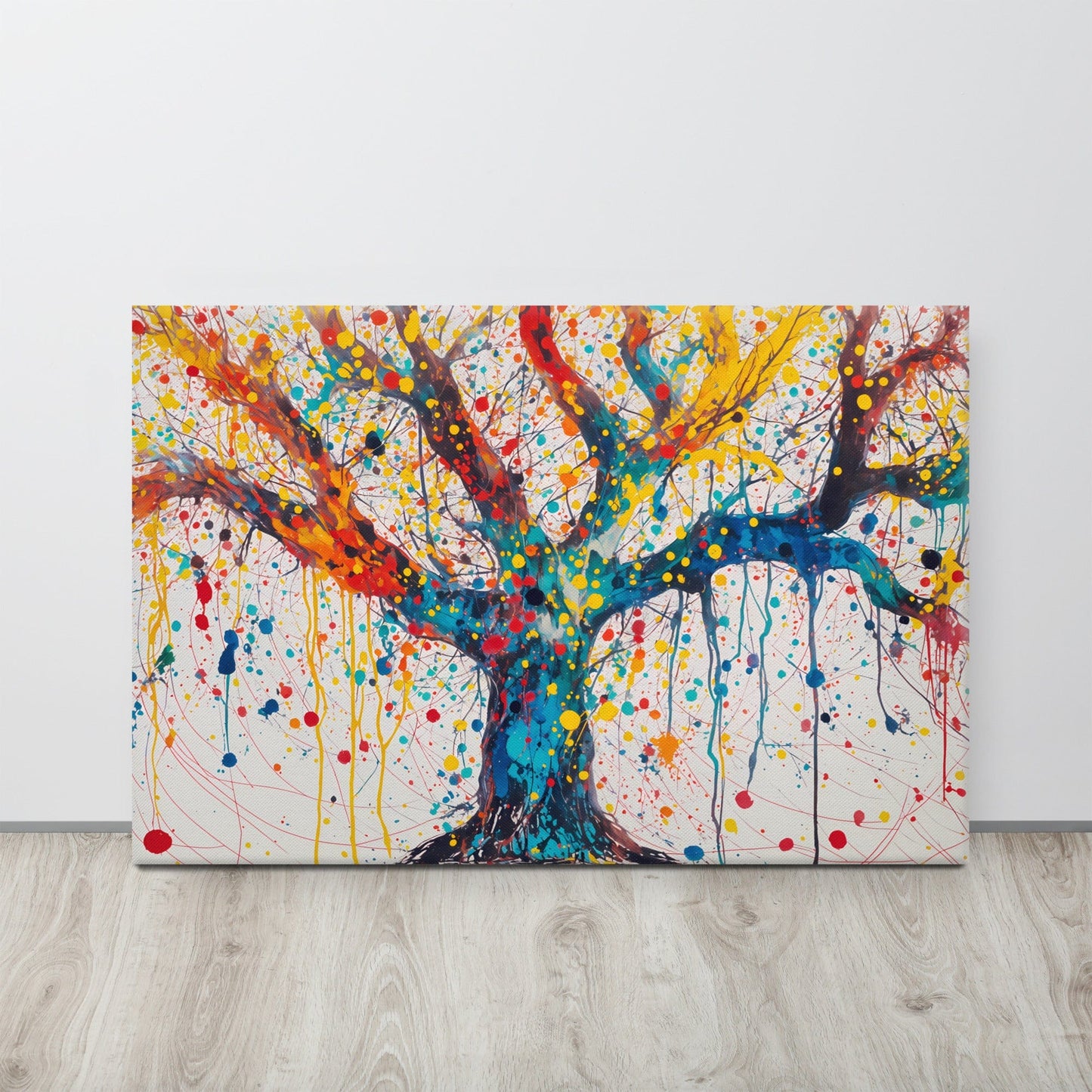 Tableau Arbre de Vie Coloré Art Virtuoso