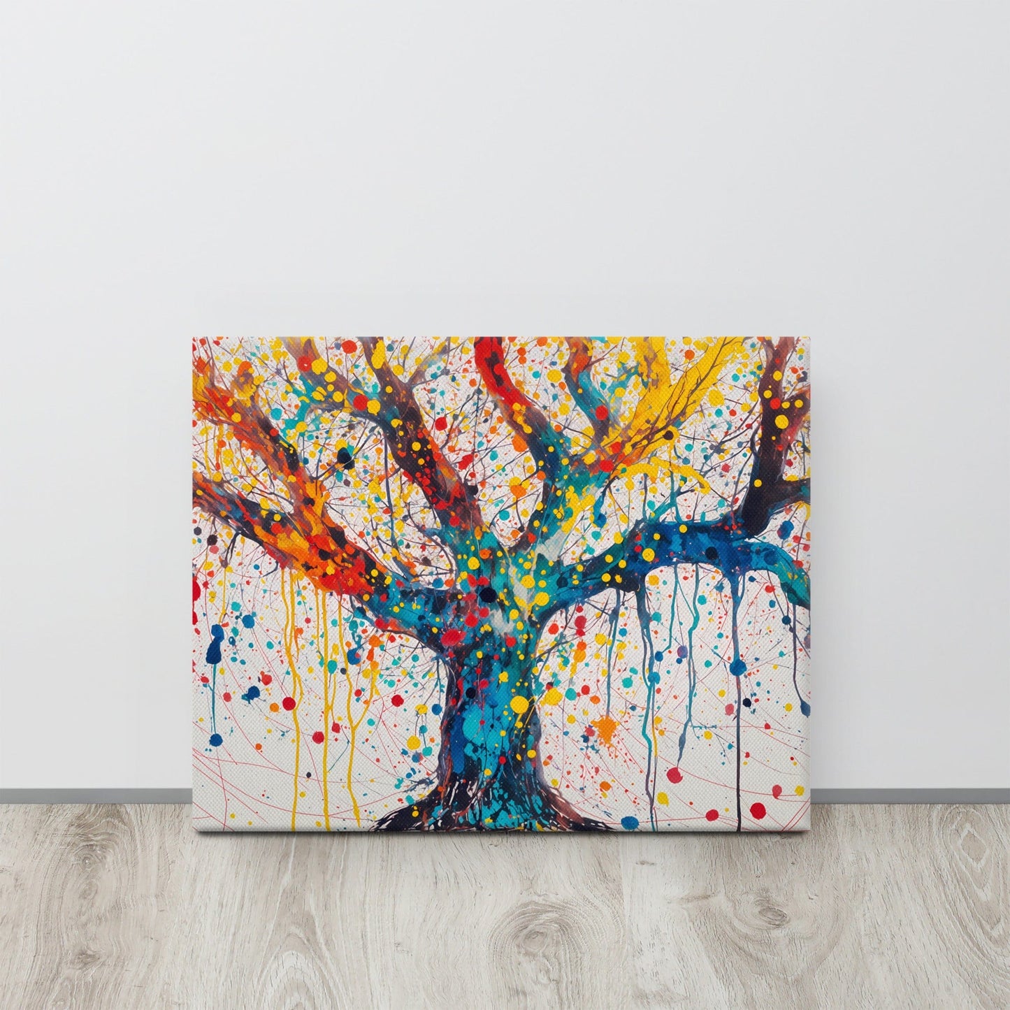 Tableau Arbre de Vie Coloré Art Virtuoso