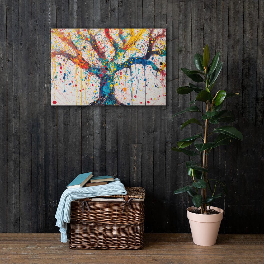 Tableau Arbre de Vie Coloré Art Virtuoso