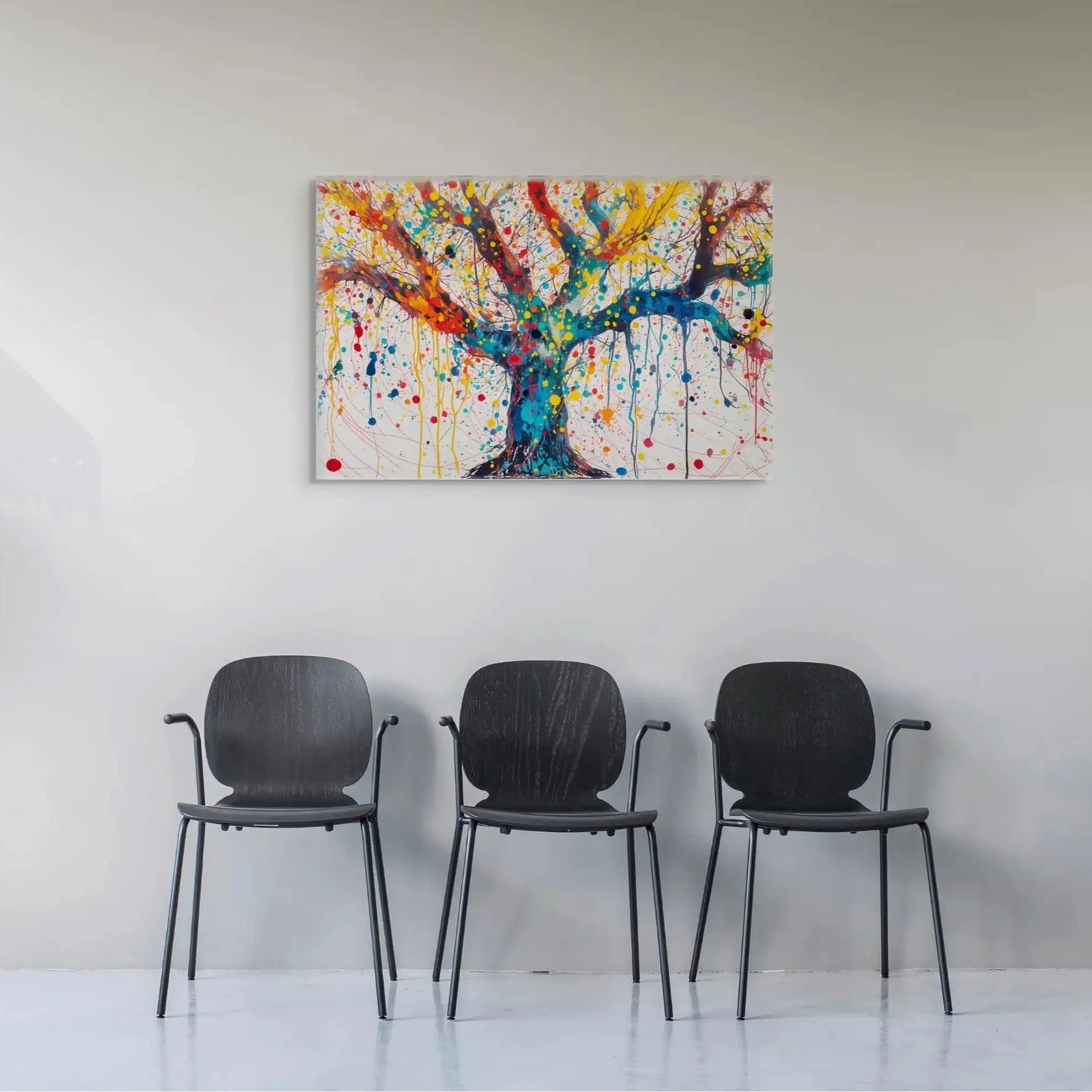 Tableau Arbre de Vie Coloré Art Virtuoso