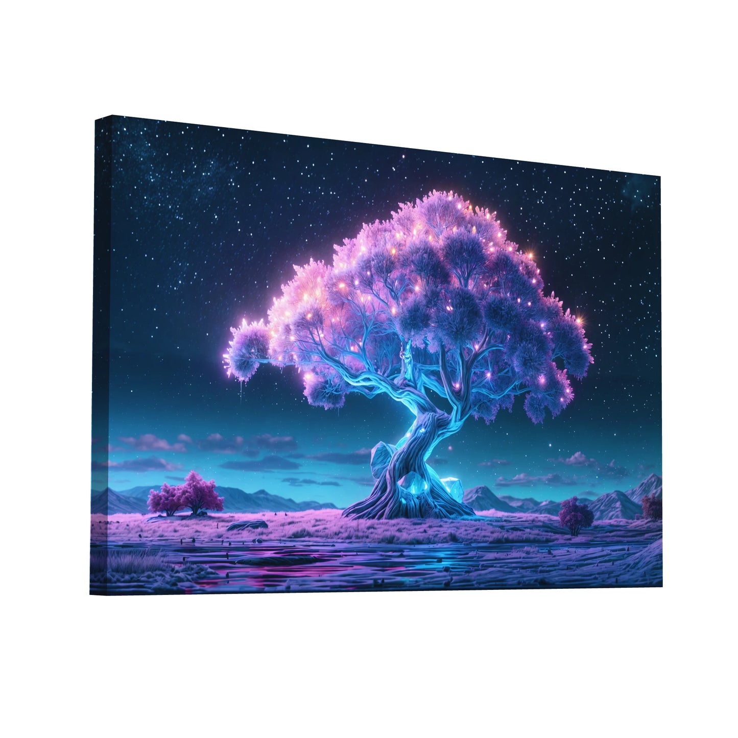 Product Hero 3D WebP Tableau Arbre de Vie Moderne - Art Virtuoso
