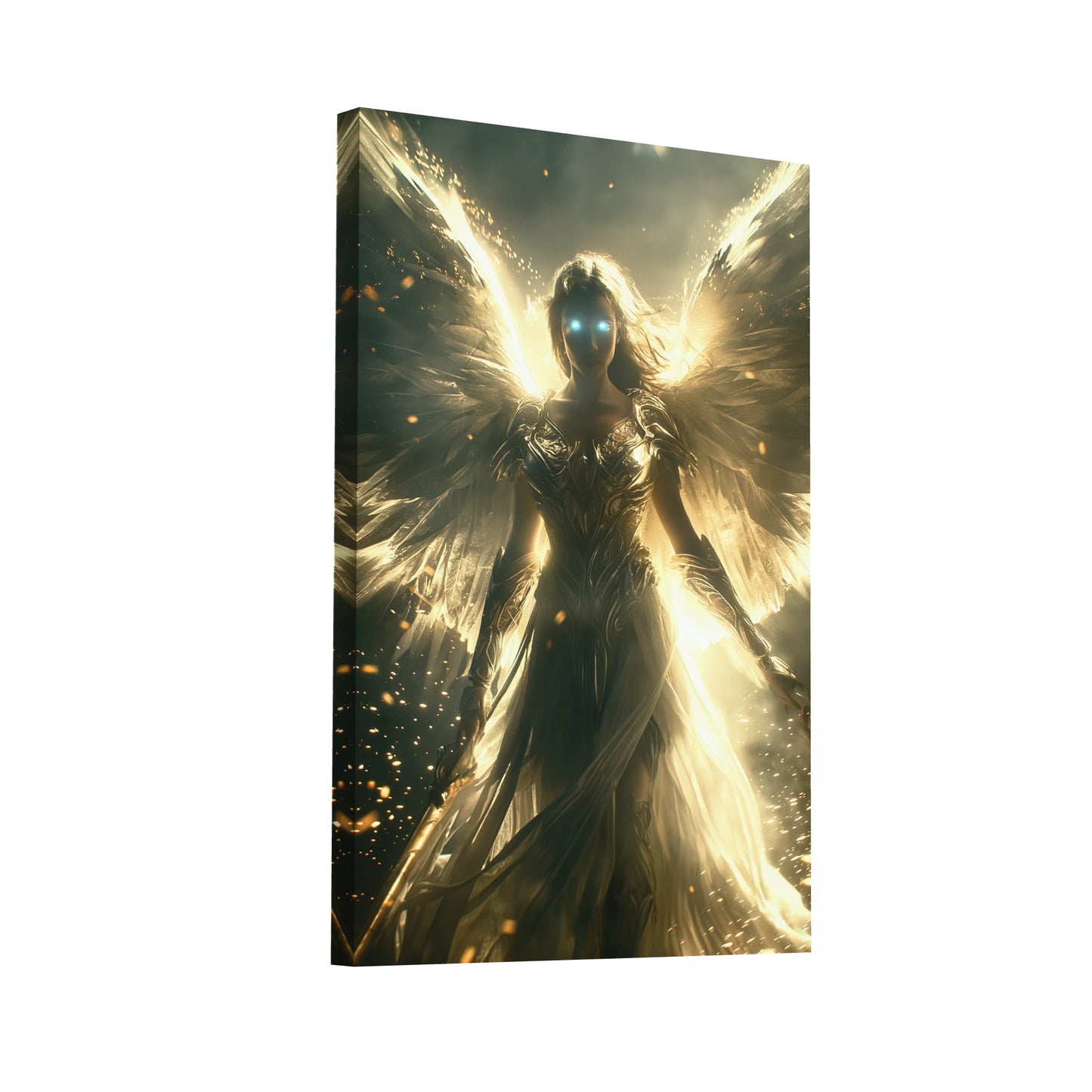 Product Hero 3D WebP Tableau Archange - Art Virtuoso