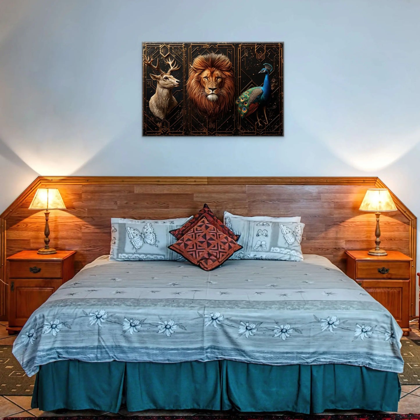 Tableau Art Deco Animaux Affiches, reproductions et œuvres graphiques Art Virtuoso