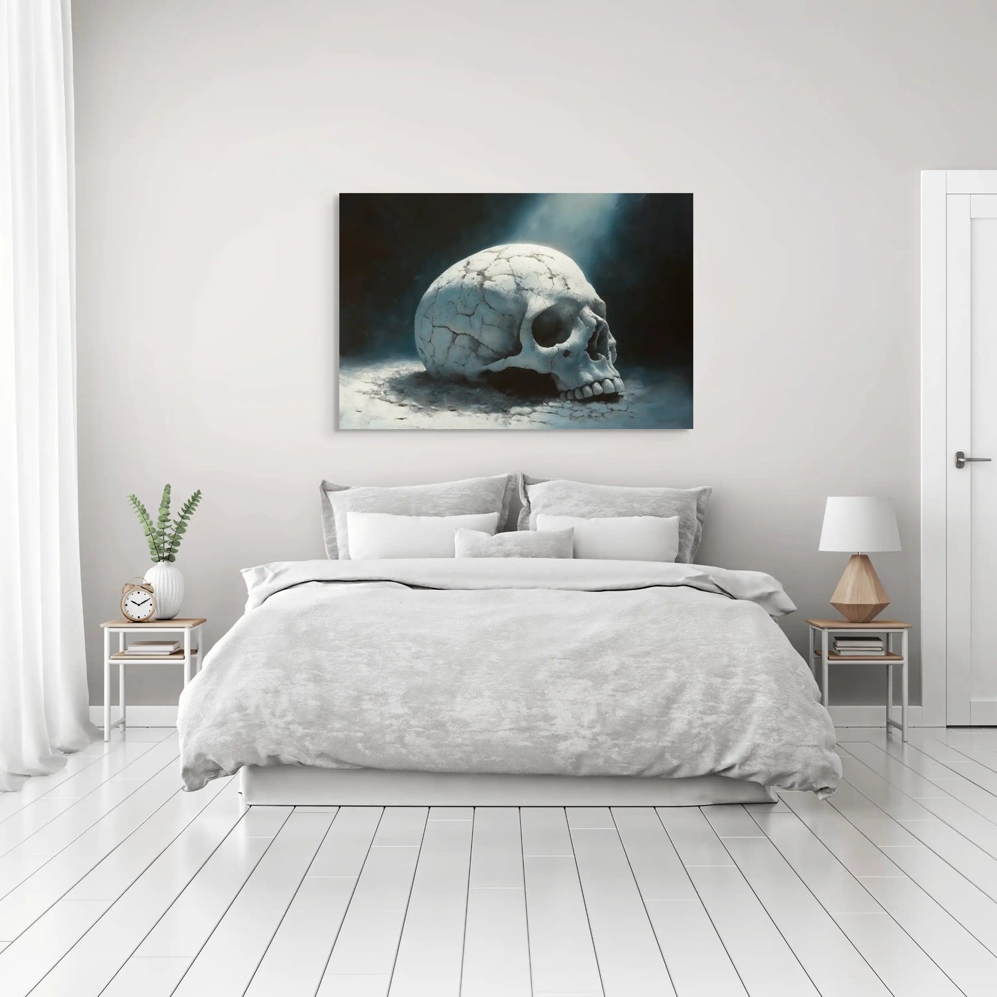 Tableau avec Tête de Mort Affiches, reproductions et œuvres graphiques Art Virtuoso