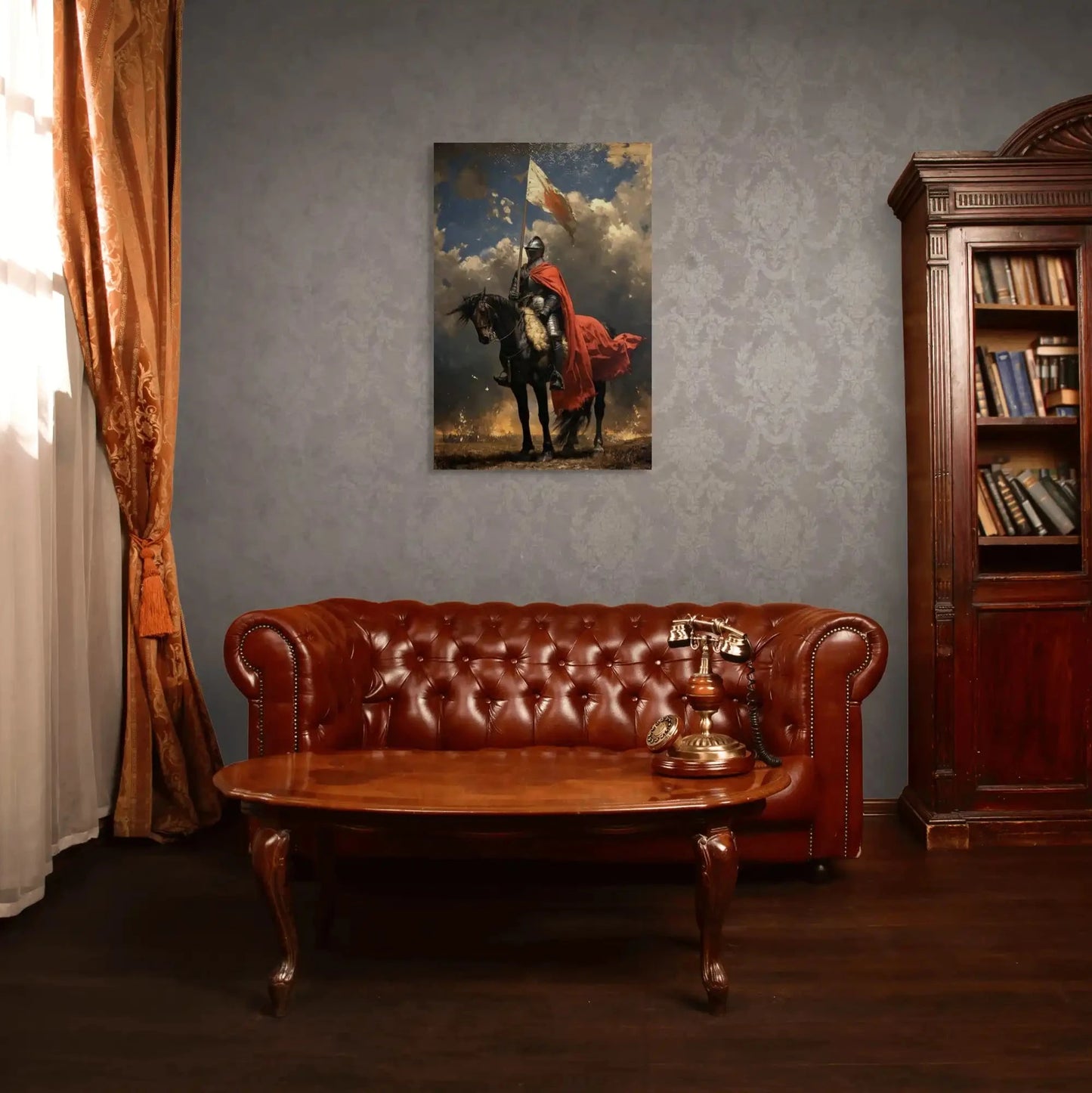 Tableau Chevalier - Moyen Age Affiches, reproductions et œuvres graphiques Art Virtuoso