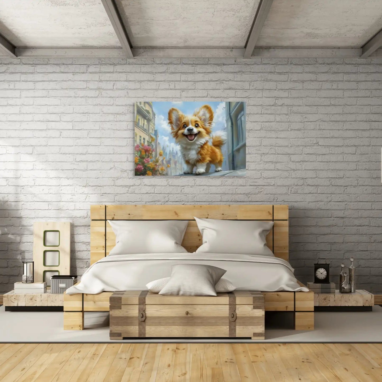 Tableau Chien - Peinture Pop Art Affiches, reproductions et œuvres graphiques Art Virtuoso