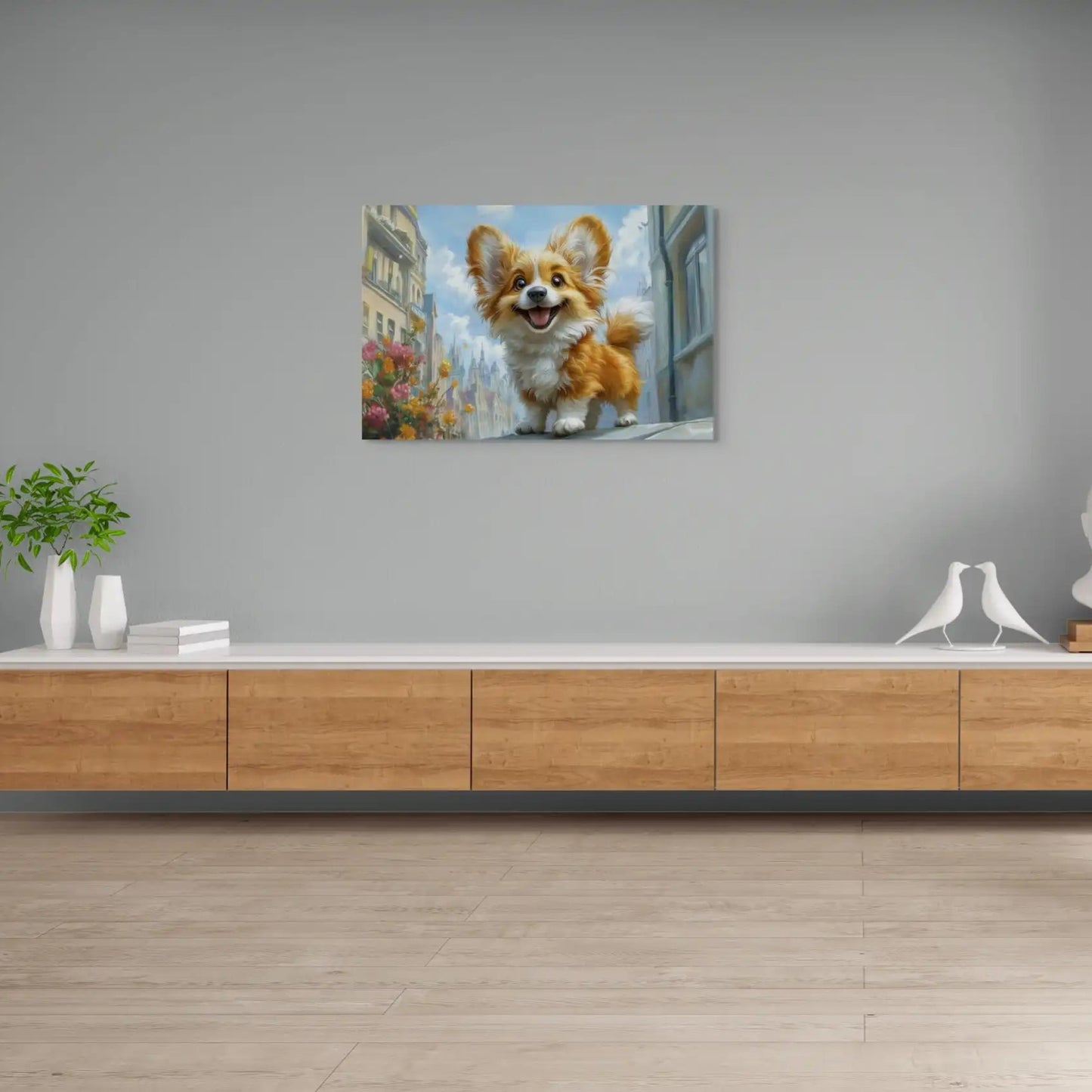 Tableau Chien - Peinture Pop Art Affiches, reproductions et œuvres graphiques Art Virtuoso