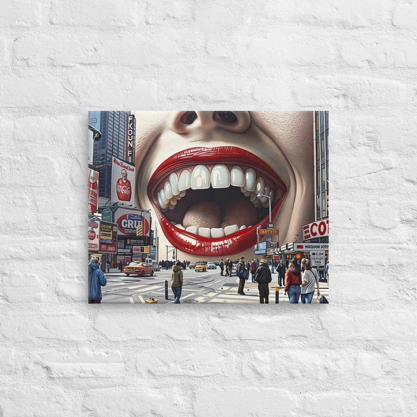 Tableau Collage Pop Art - Jour de Shopping Art Virtuoso