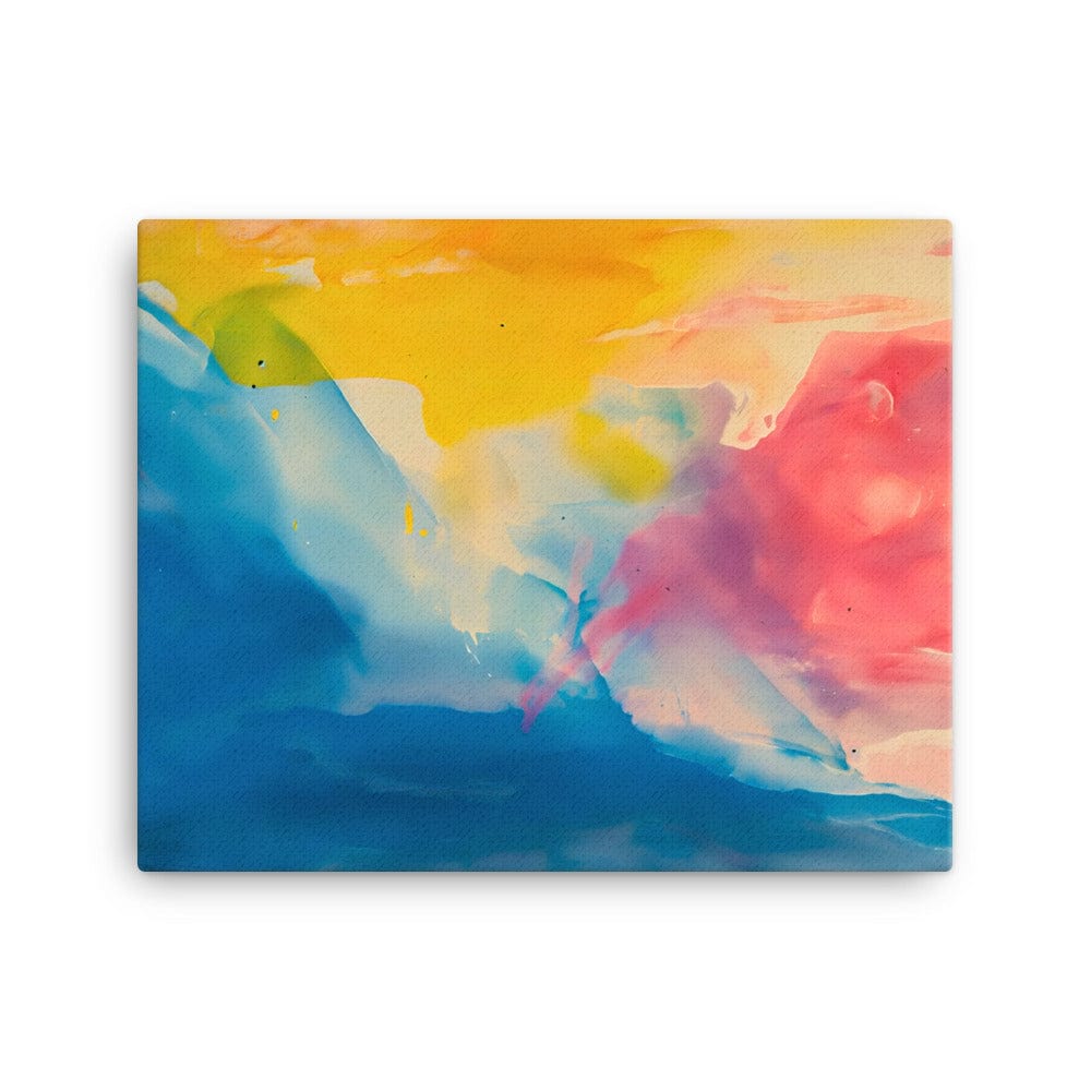 Tableau Coloré Abstrait - Sensations sur Toile Art Virtuoso M