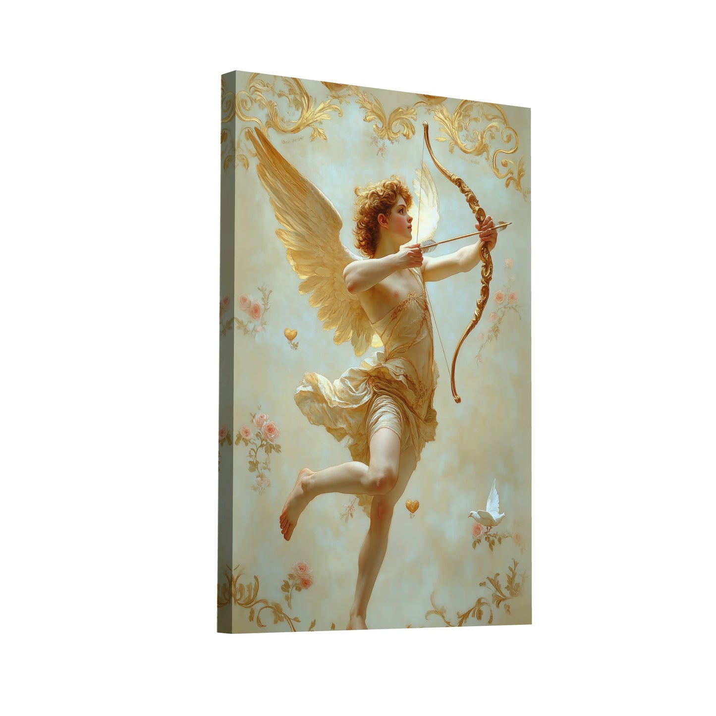 Product Hero 3D WebP Tableau Cupidon - Art Nouveau - Art Virtuoso