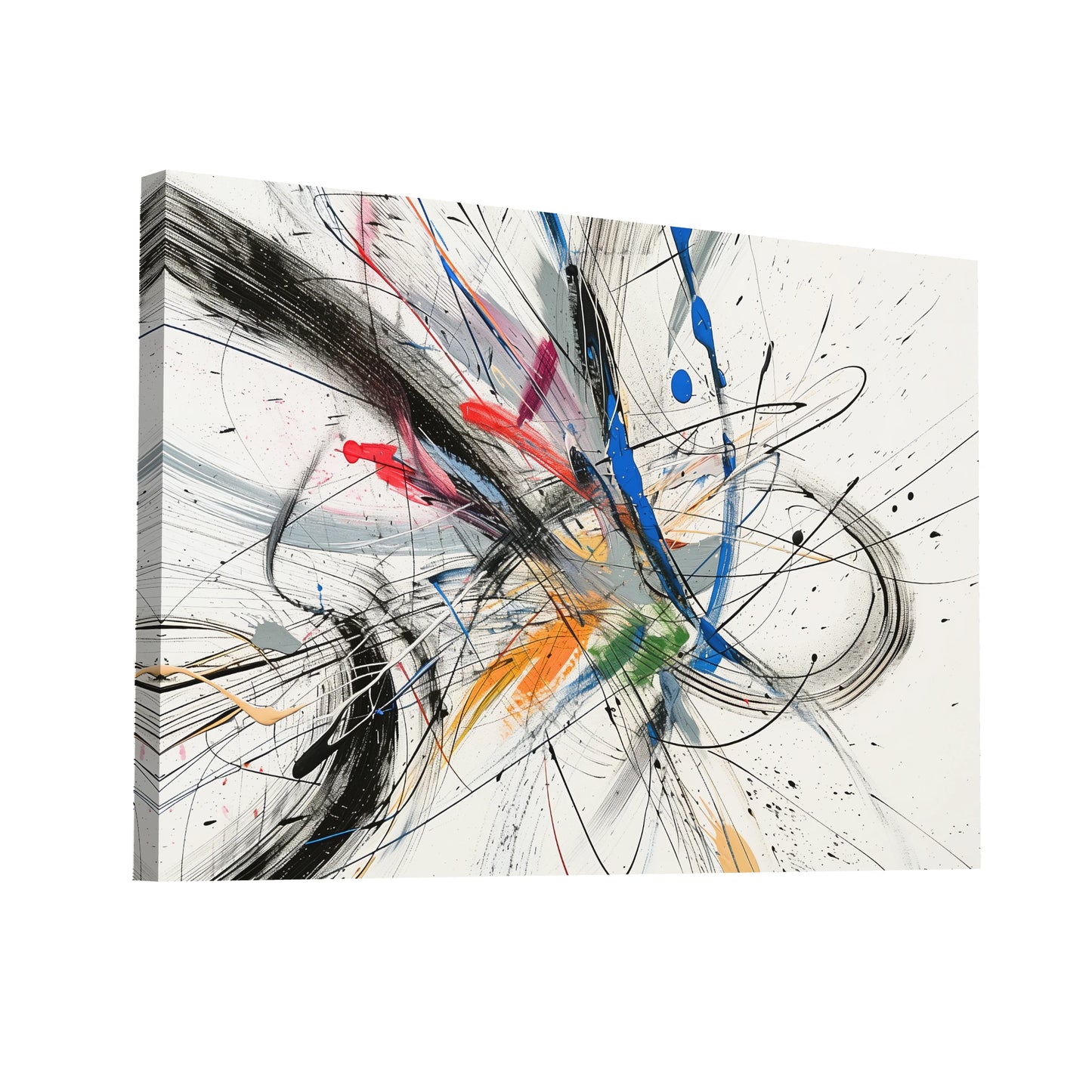 Product Hero 3D WebP Tableau Design - Couloir Contemporain - Art Virtuoso