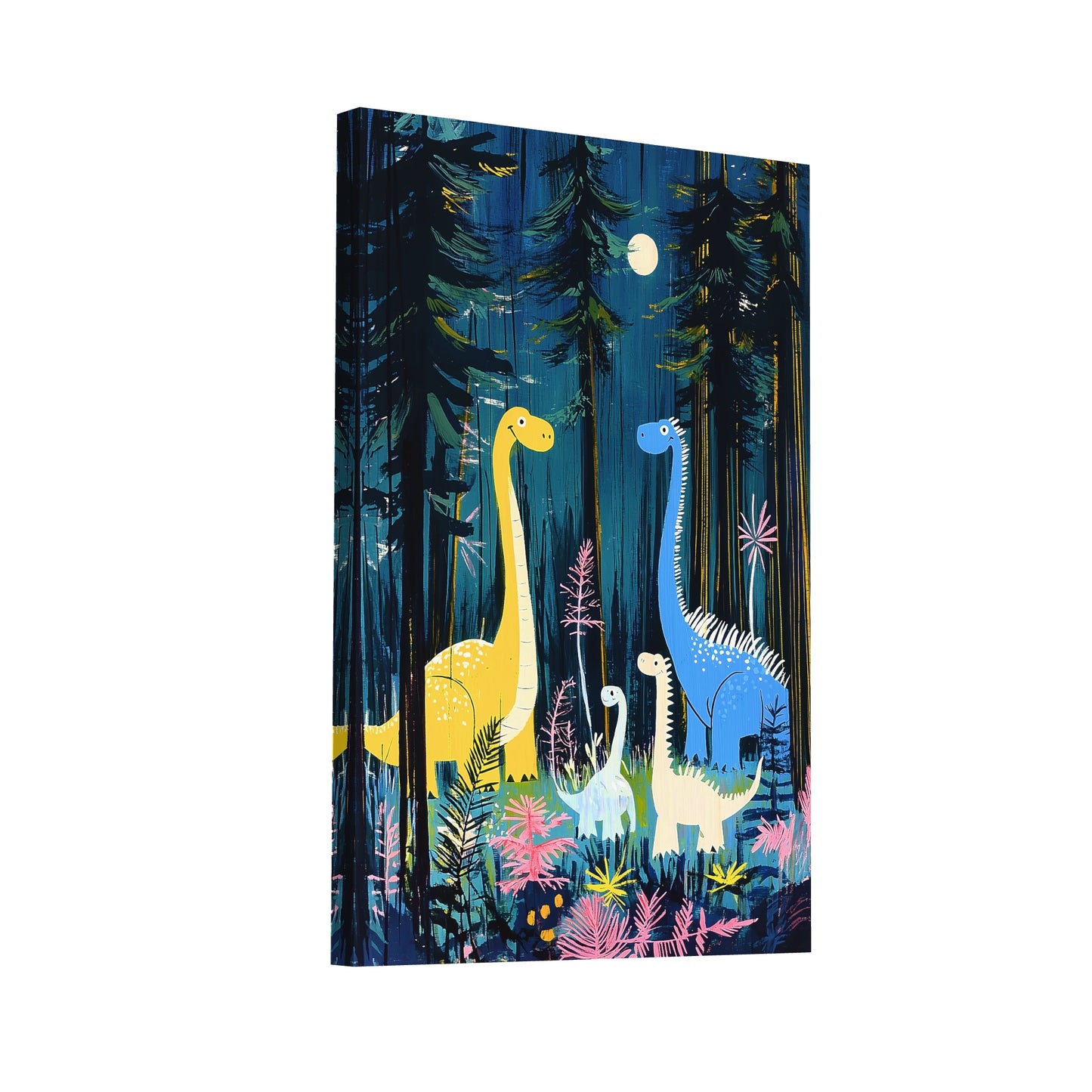 Product Hero 3D WebP Tableau Dinosaure Enfant - Art Virtuoso