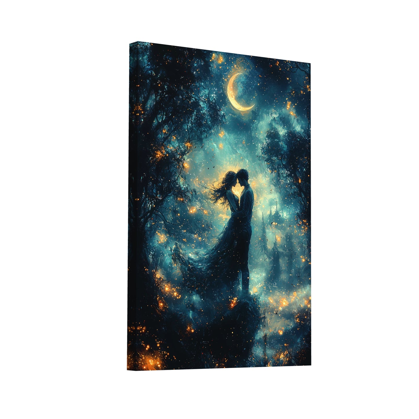 Product Hero 3D WebP Tableau Gothique Romantique - Art Virtuoso