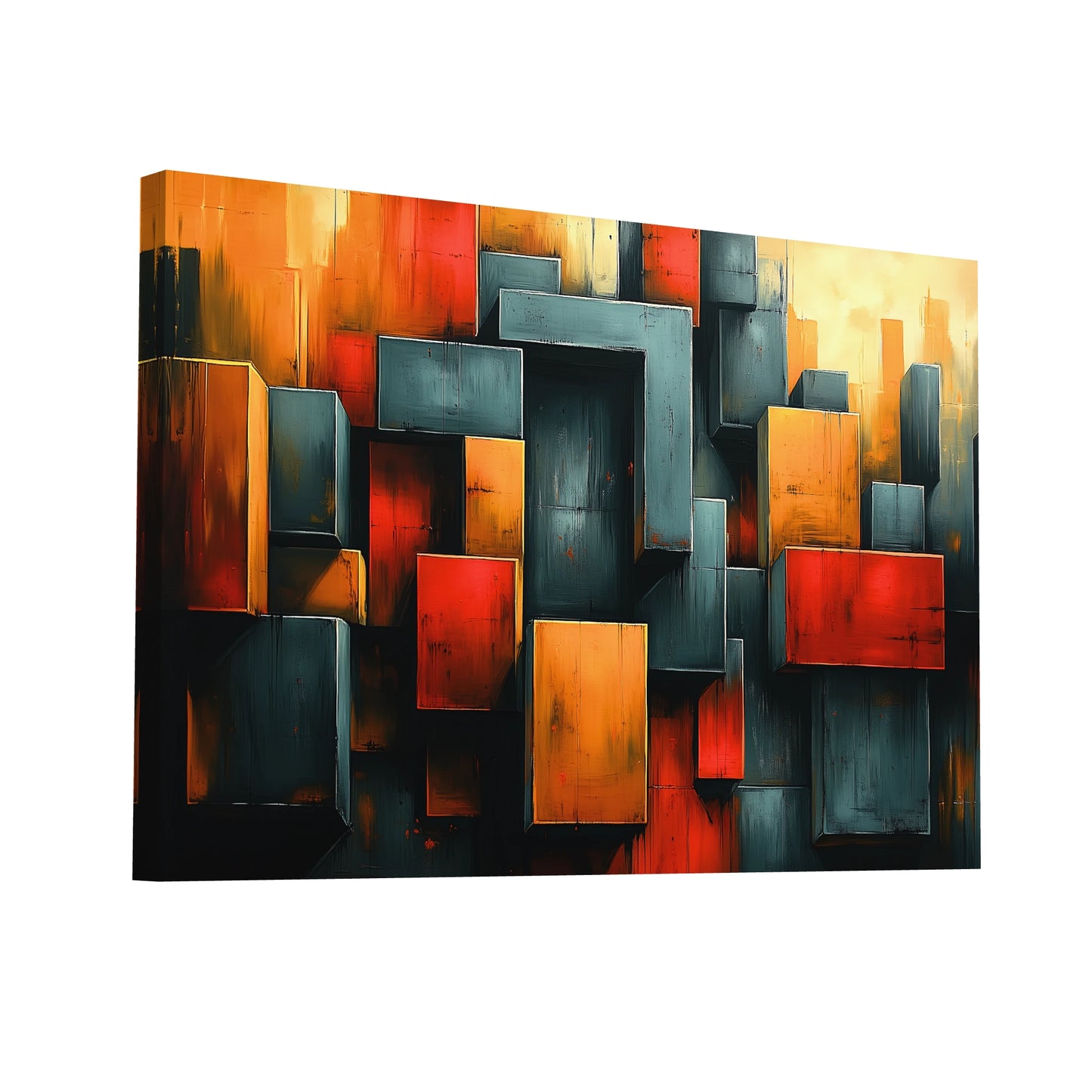 Product Hero 3D WebP Tableau Loft Industriel - Art Virtuoso