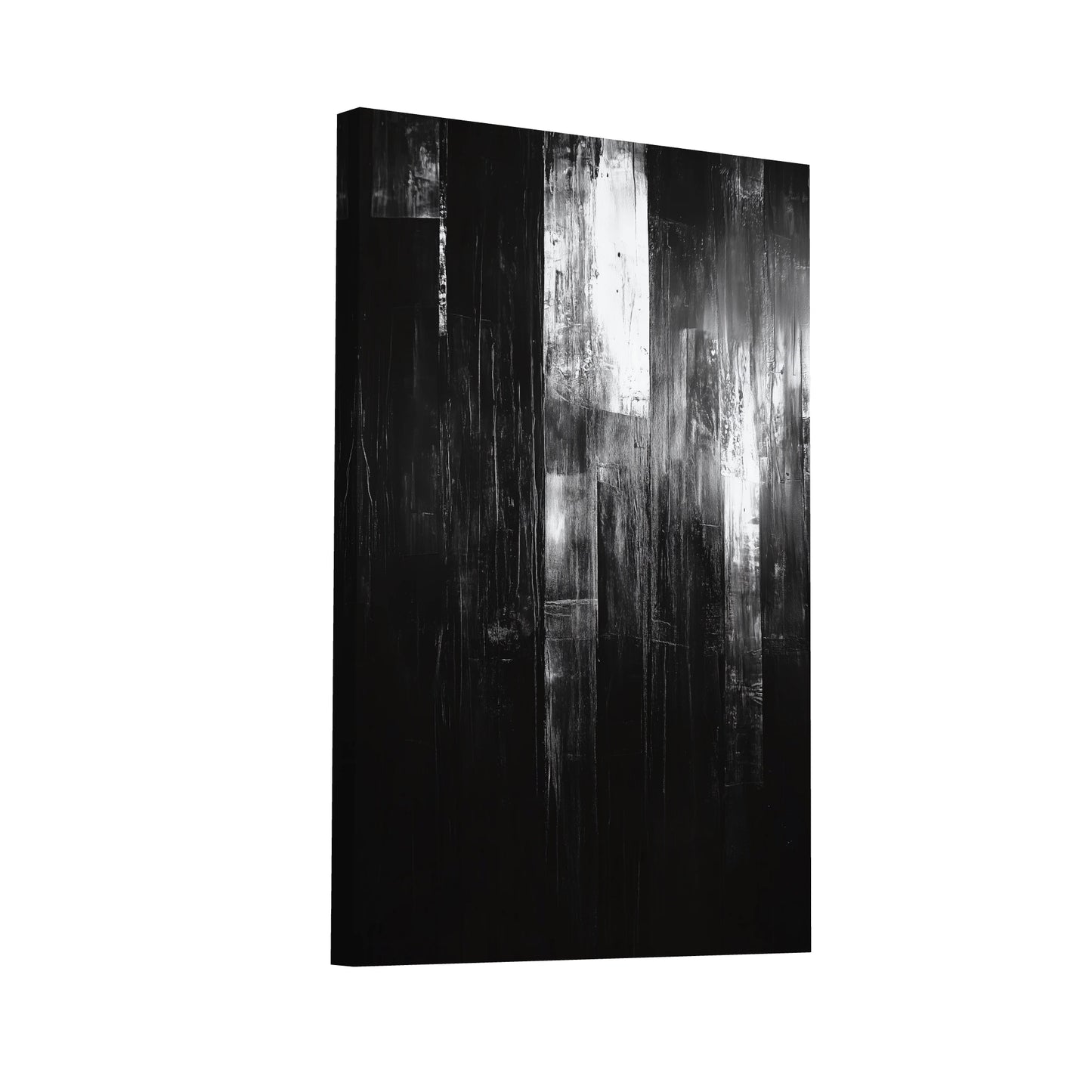 Product Hero 3D WebP Tableau Minimaliste Sombre - Art Virtuoso